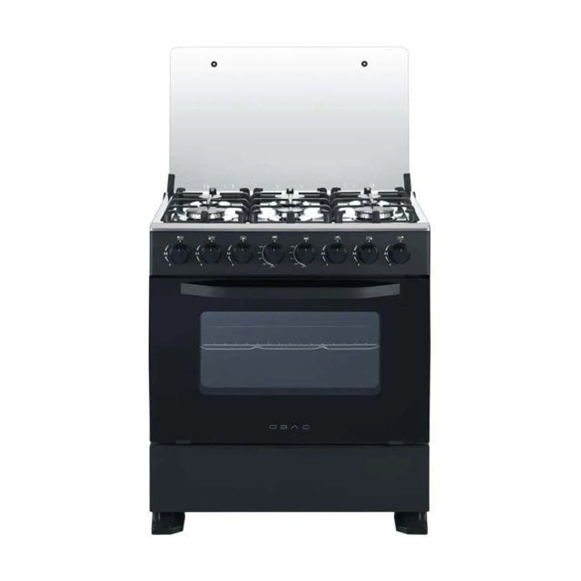 OBAC 6 Burner Compact Full Gas Stove And Oven