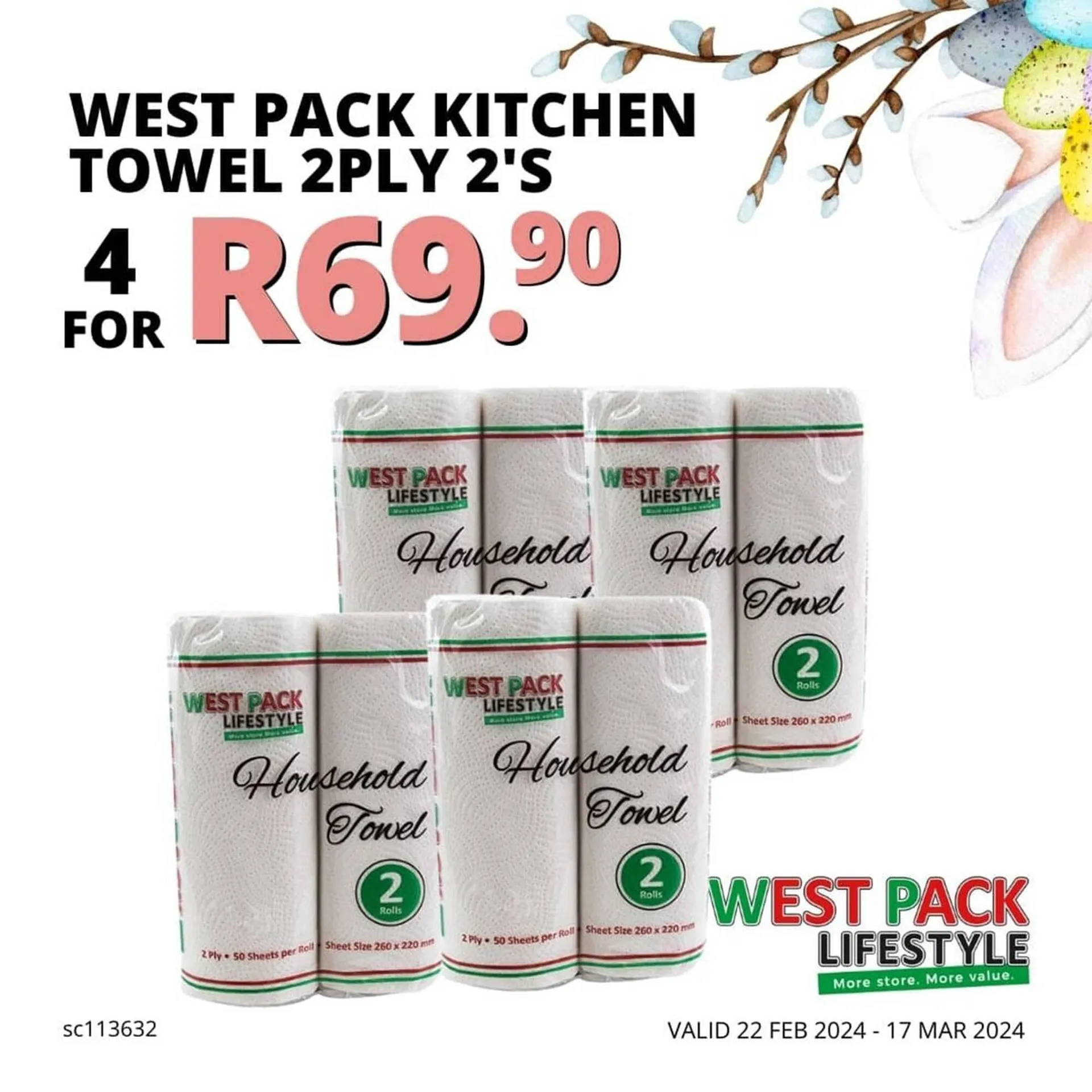 West Pack Lifestyle catalogue from 23 February to 17 March 2024 - Catalogue Page 4