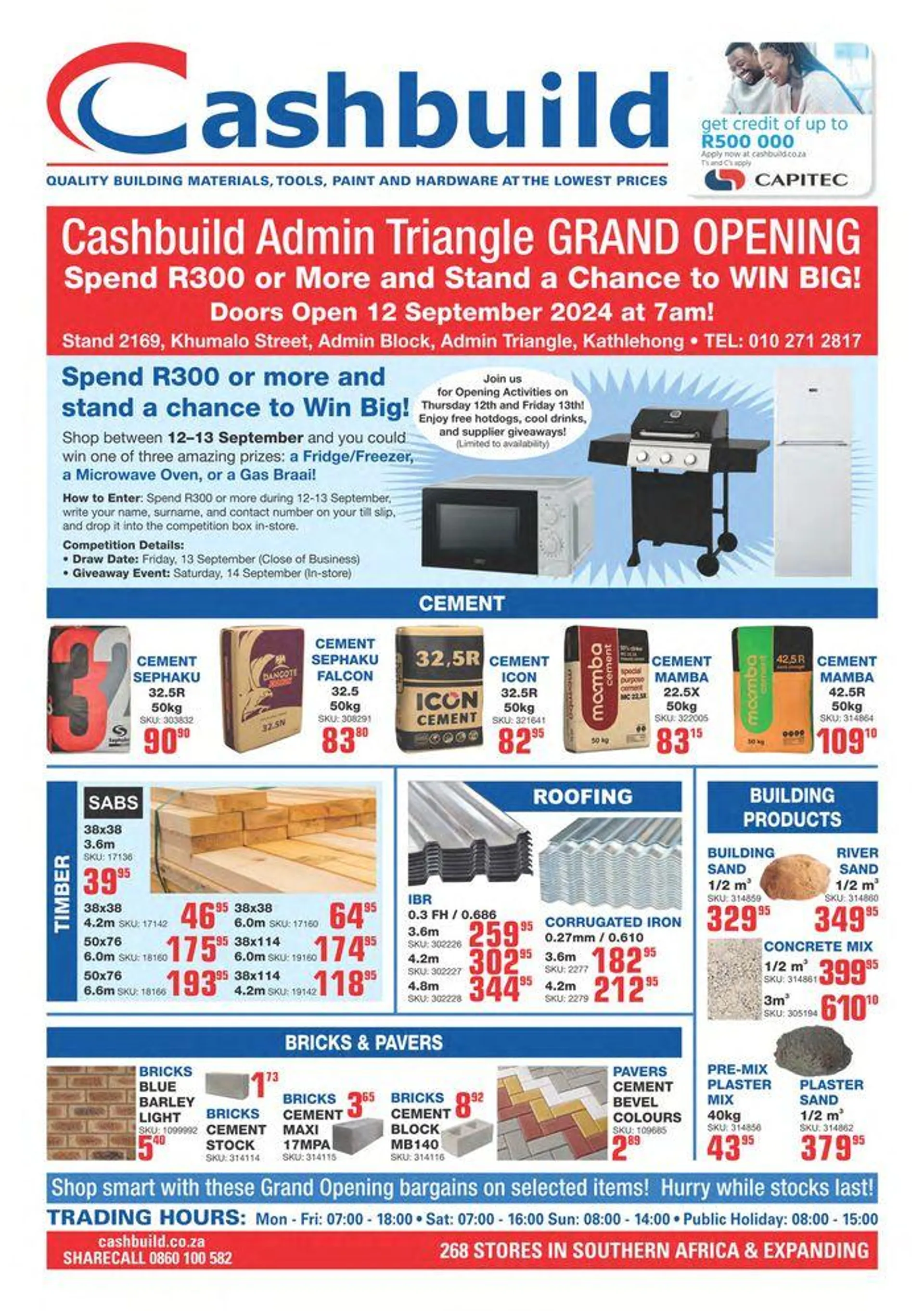 Admin Triangle Grand Opening. from 13 September to 13 October 2024 - Catalogue Page 1