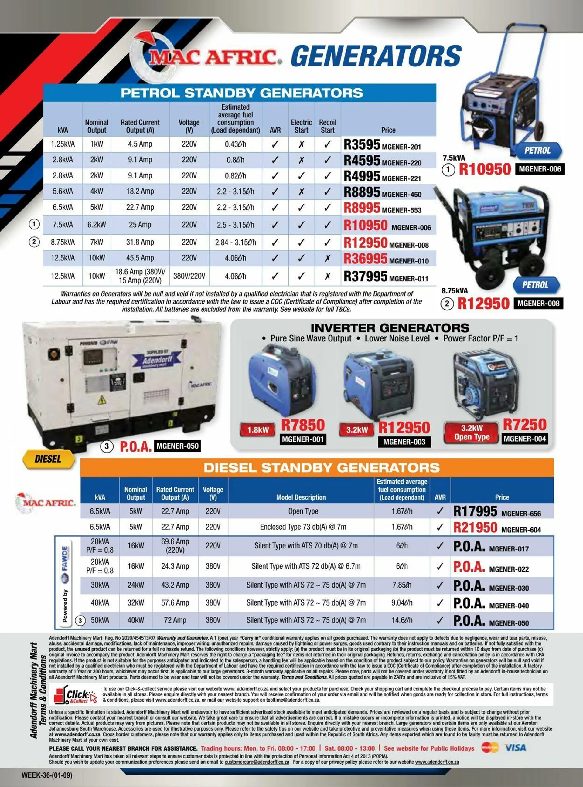 Adendorff Machinery Mart Current catalogue from 2 October to 16 October 2024 - Catalogue Page 4