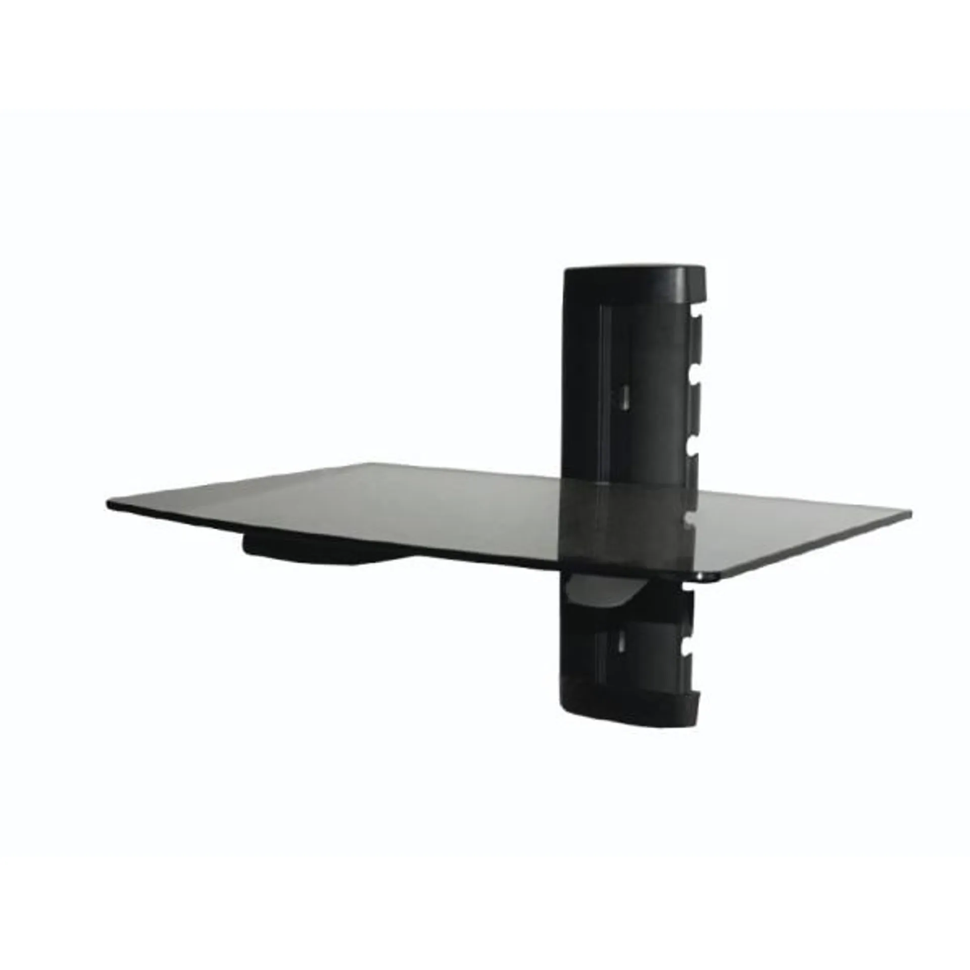 Ellies AV Glass Shelf & Bracket BAMEWD301L