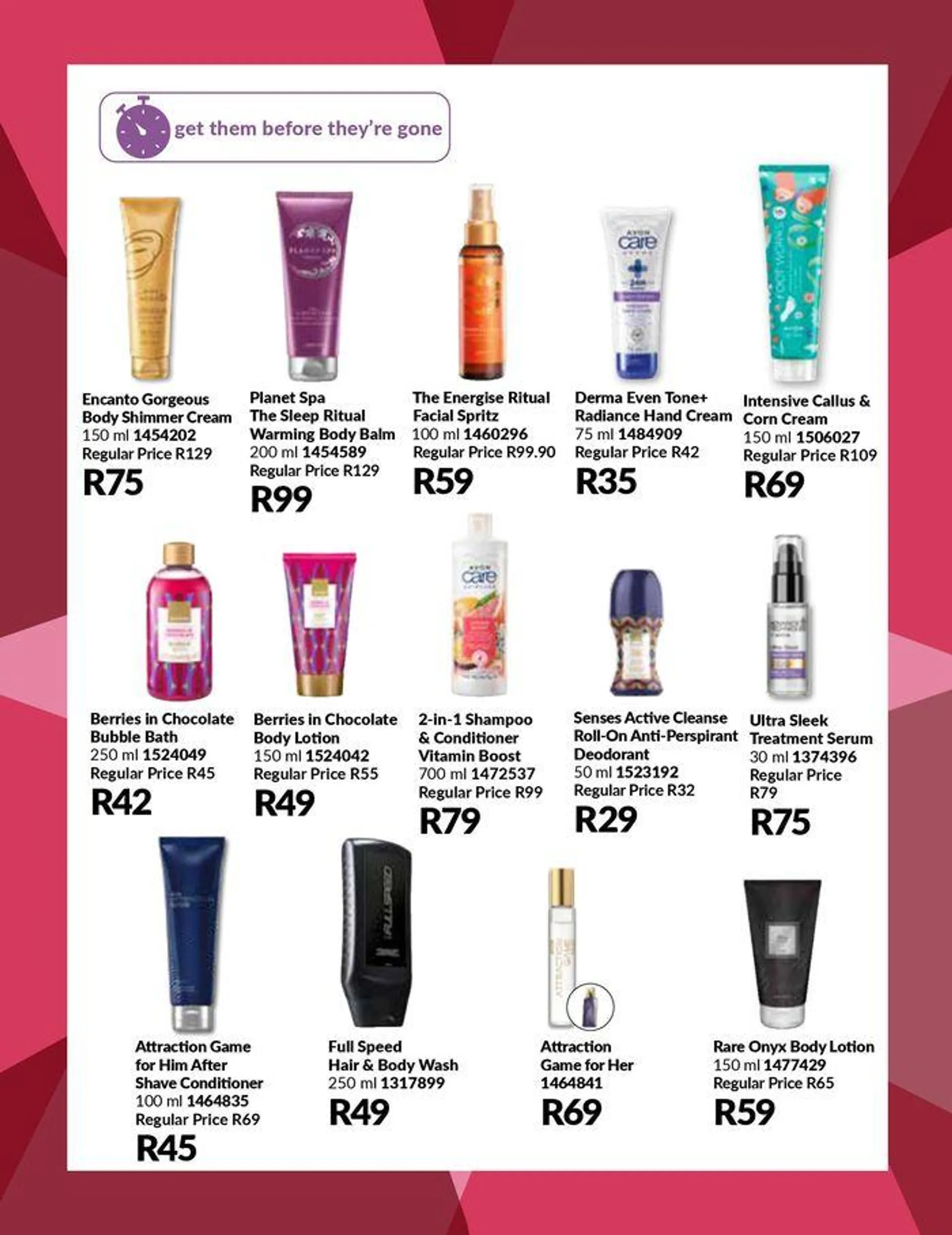 AVON Pinksplurgesale catalogue from 24 July to 31 July 2024 - Catalogue Page 12