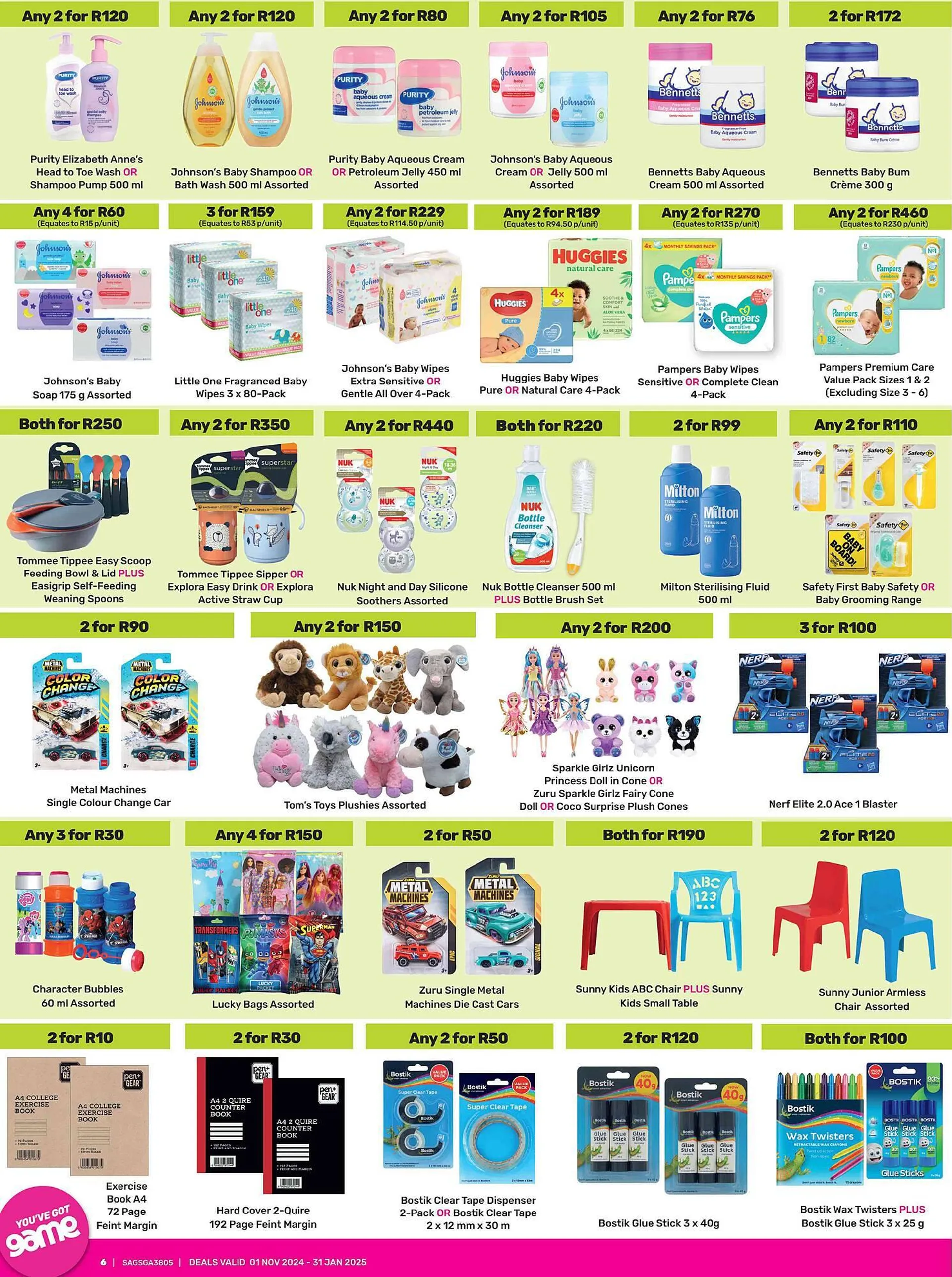 Game catalogue from 1 November to 31 January 2025 - Catalogue Page 1