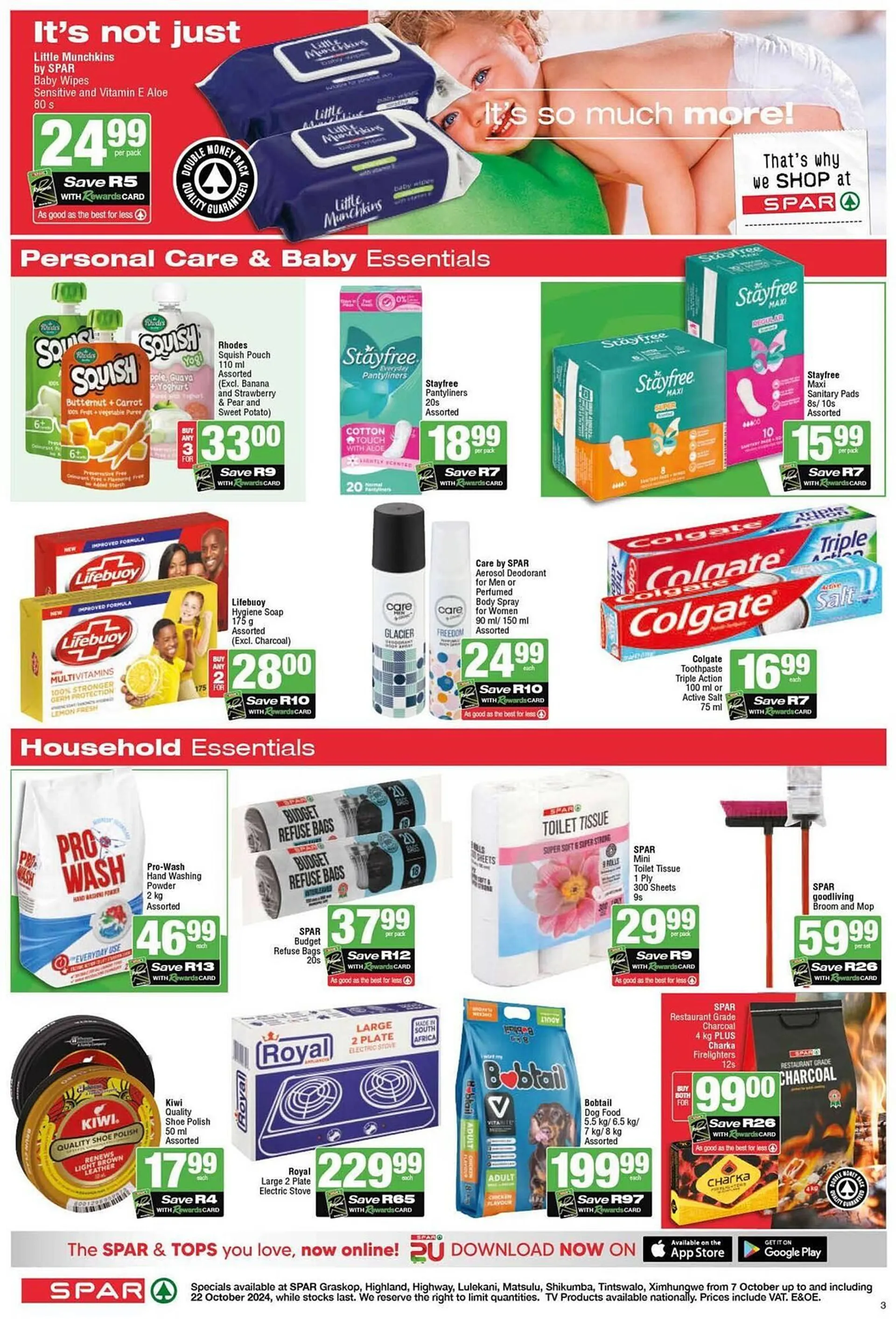 Spar catalogue from 7 October to 22 October 2024 - Catalogue Page 3