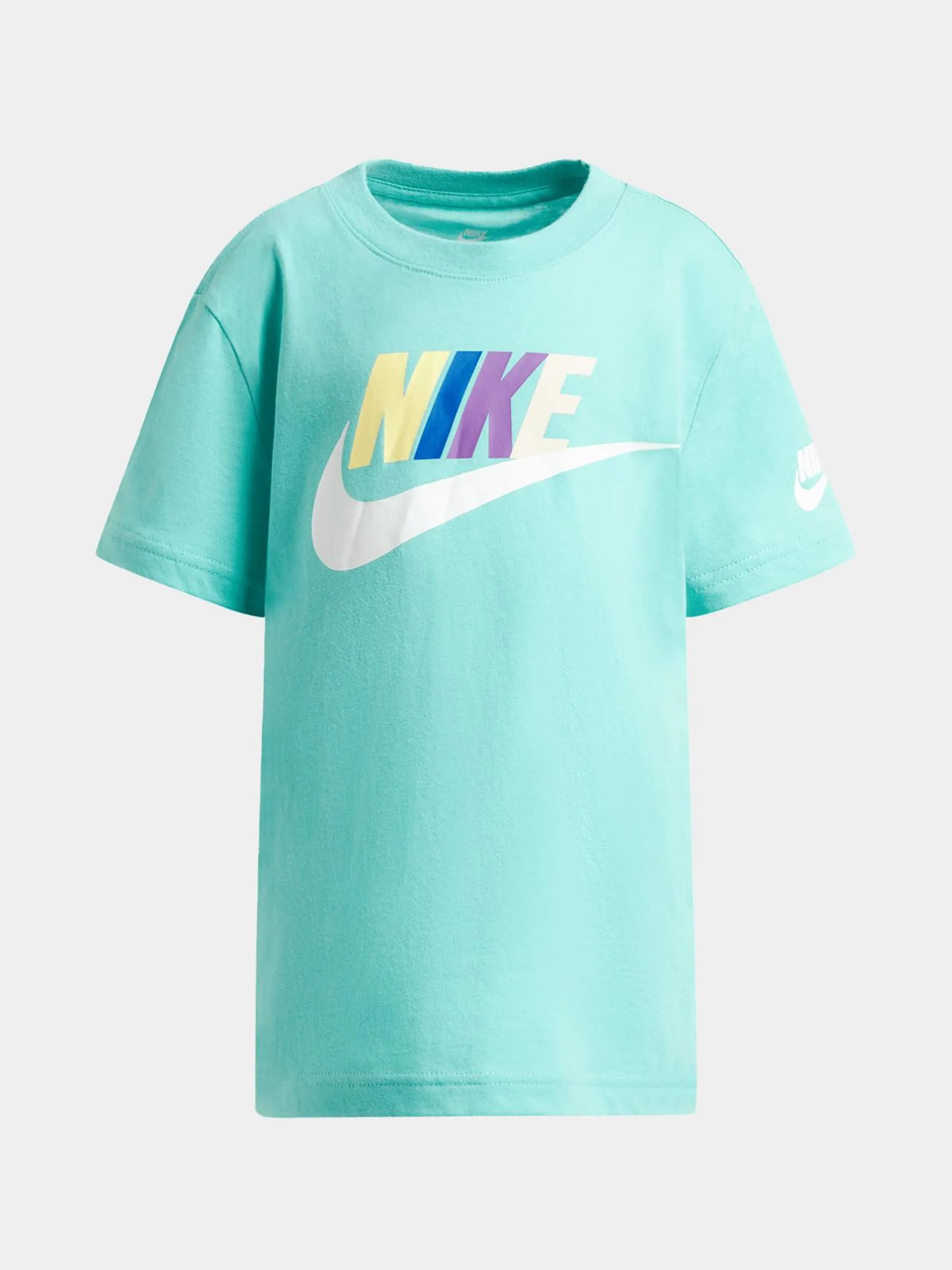 Nike Unisex Kids Futura Evergreen Green T-Shirt