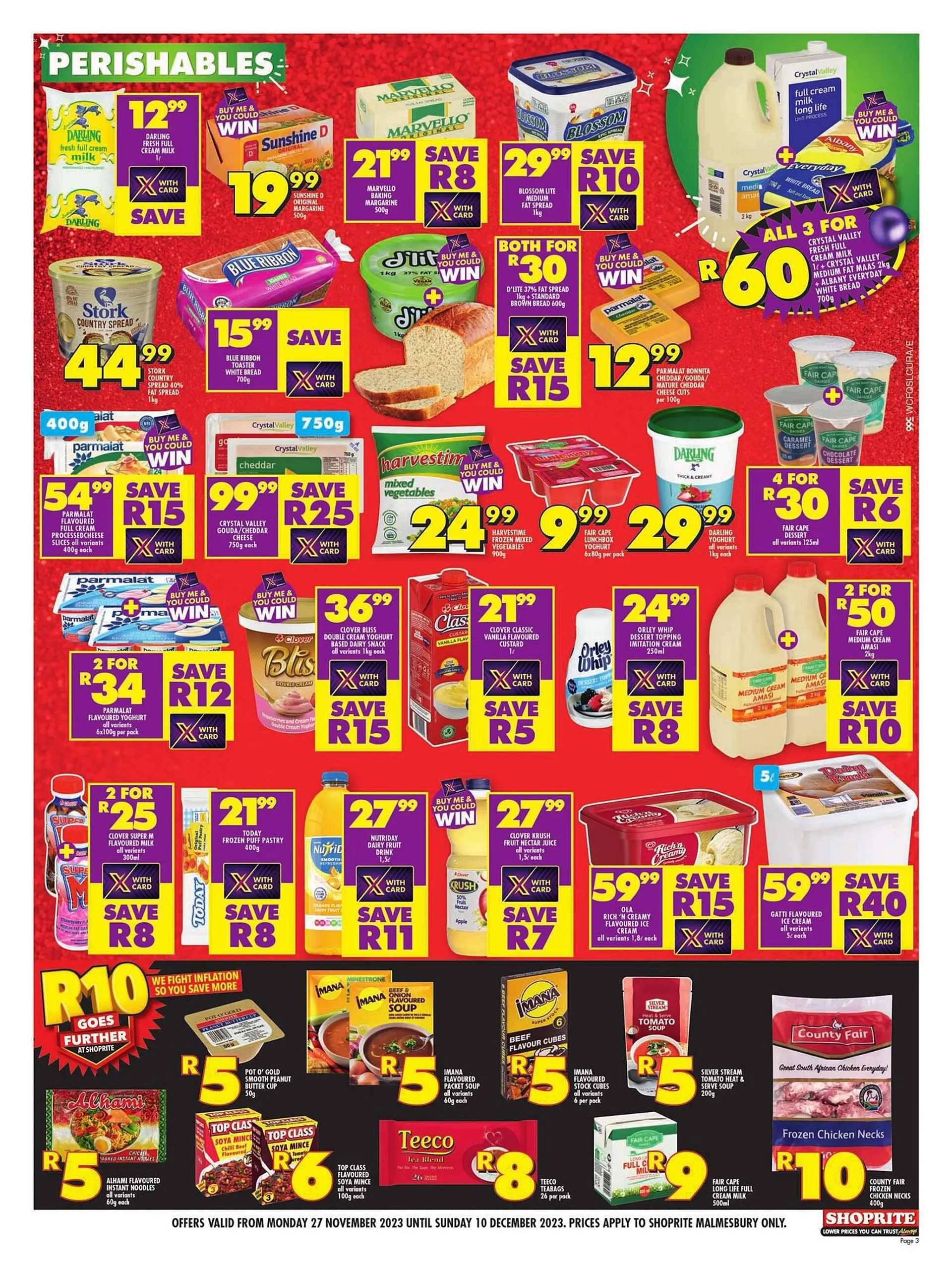 Shoprite catalogue from 10 December to 27 December 2023 - Catalogue Page 3