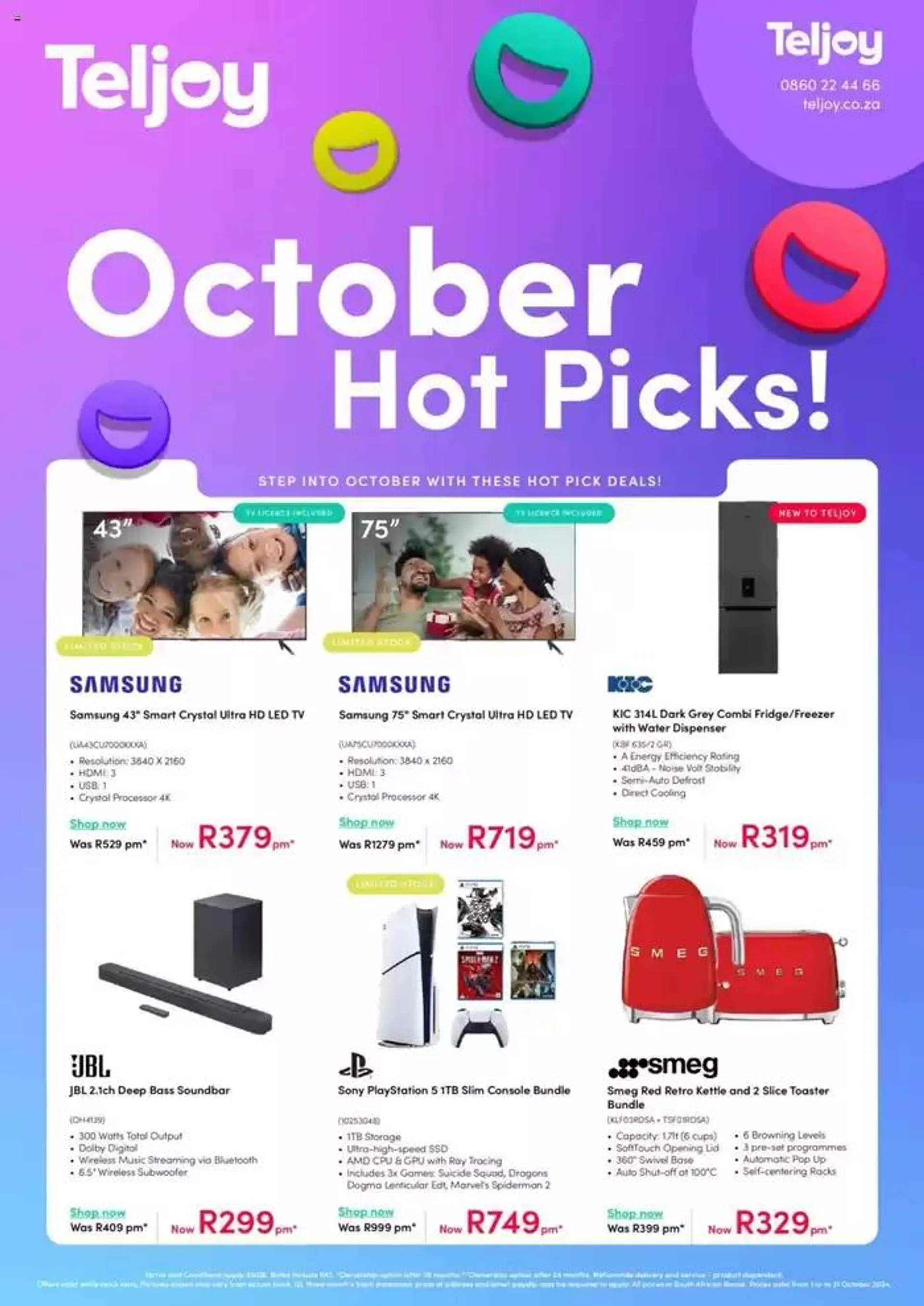 October Hot Deals. - 1