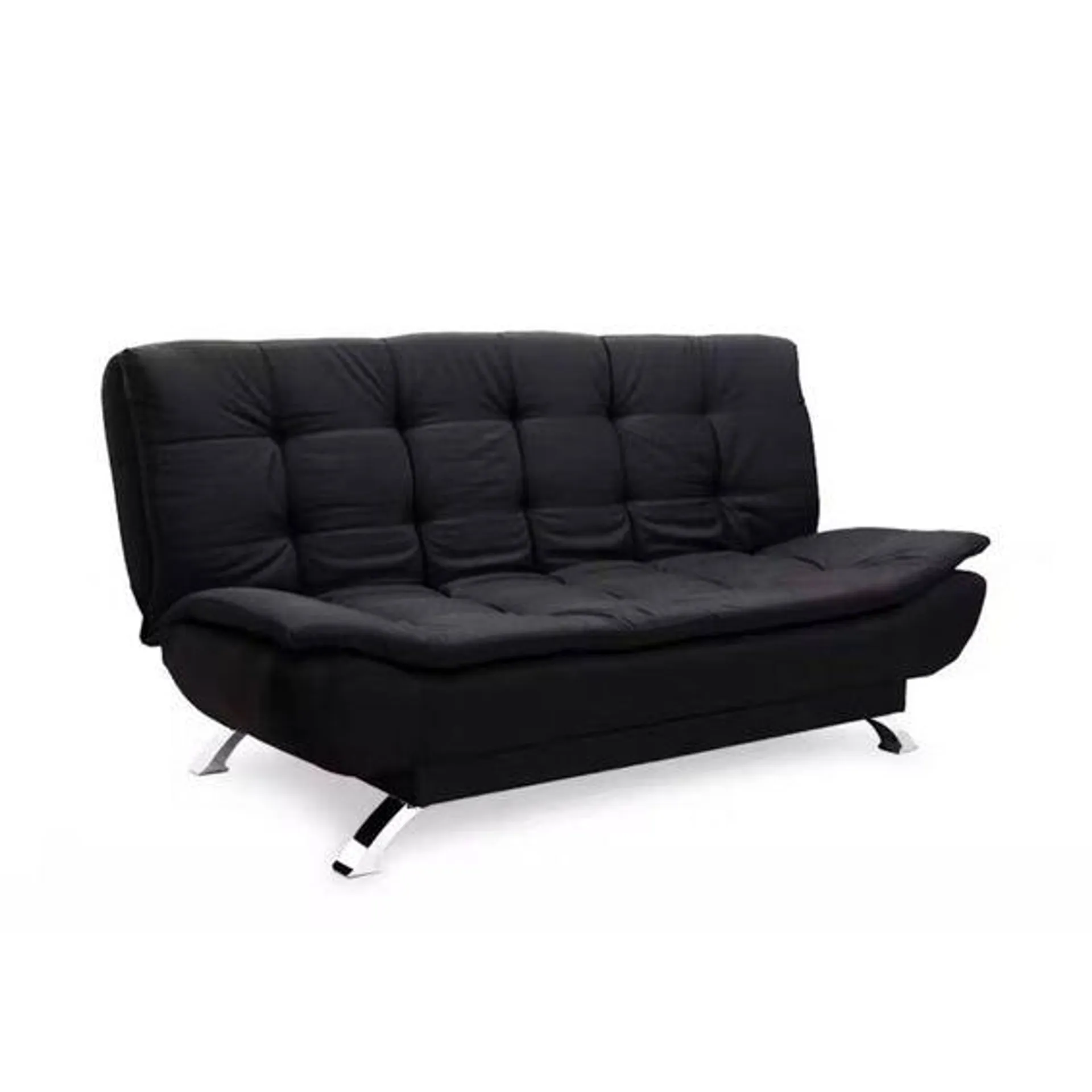 Classic Sleeper Couch (Black leather)