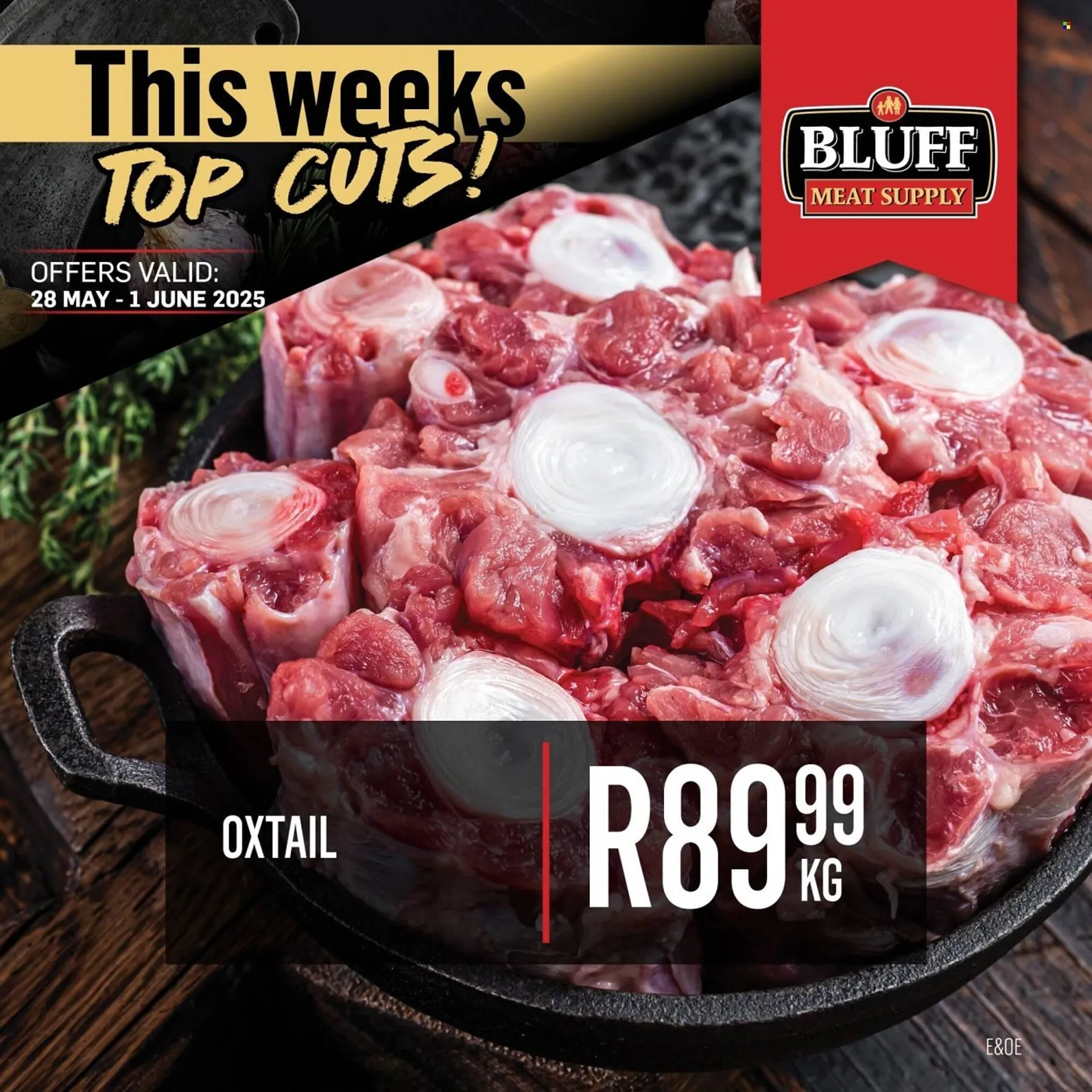 Bluff Meat Supply catalogue from 28 May to 1 June 2025 - Catalogue Page 1