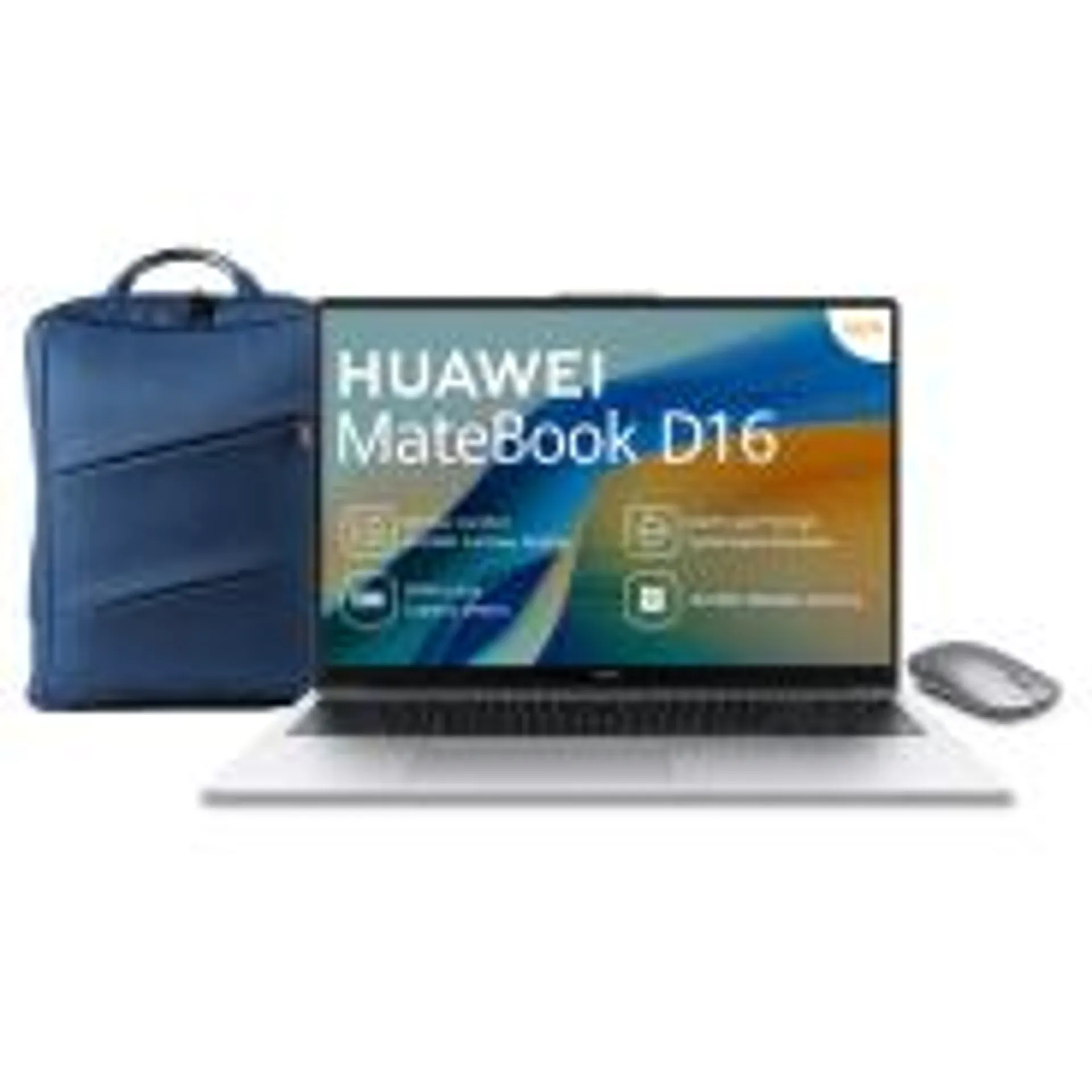 Huawei MateBook D16 Intel® Core™ i5 12450H 16GB RAM and 512GB SSD Laptop