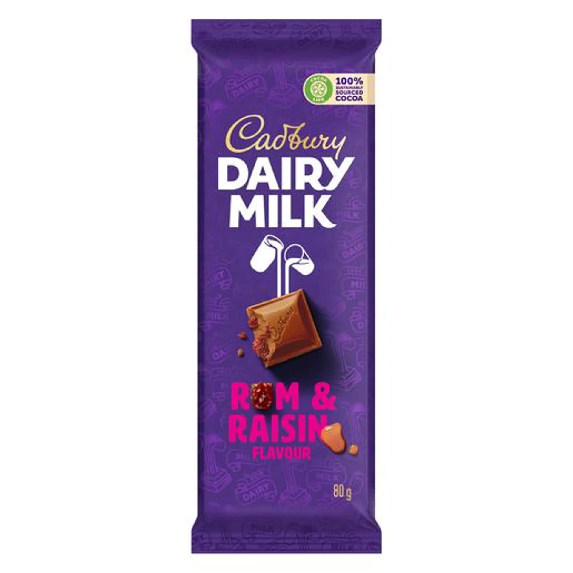 Cadbury Slab Rum & Raisin 80g