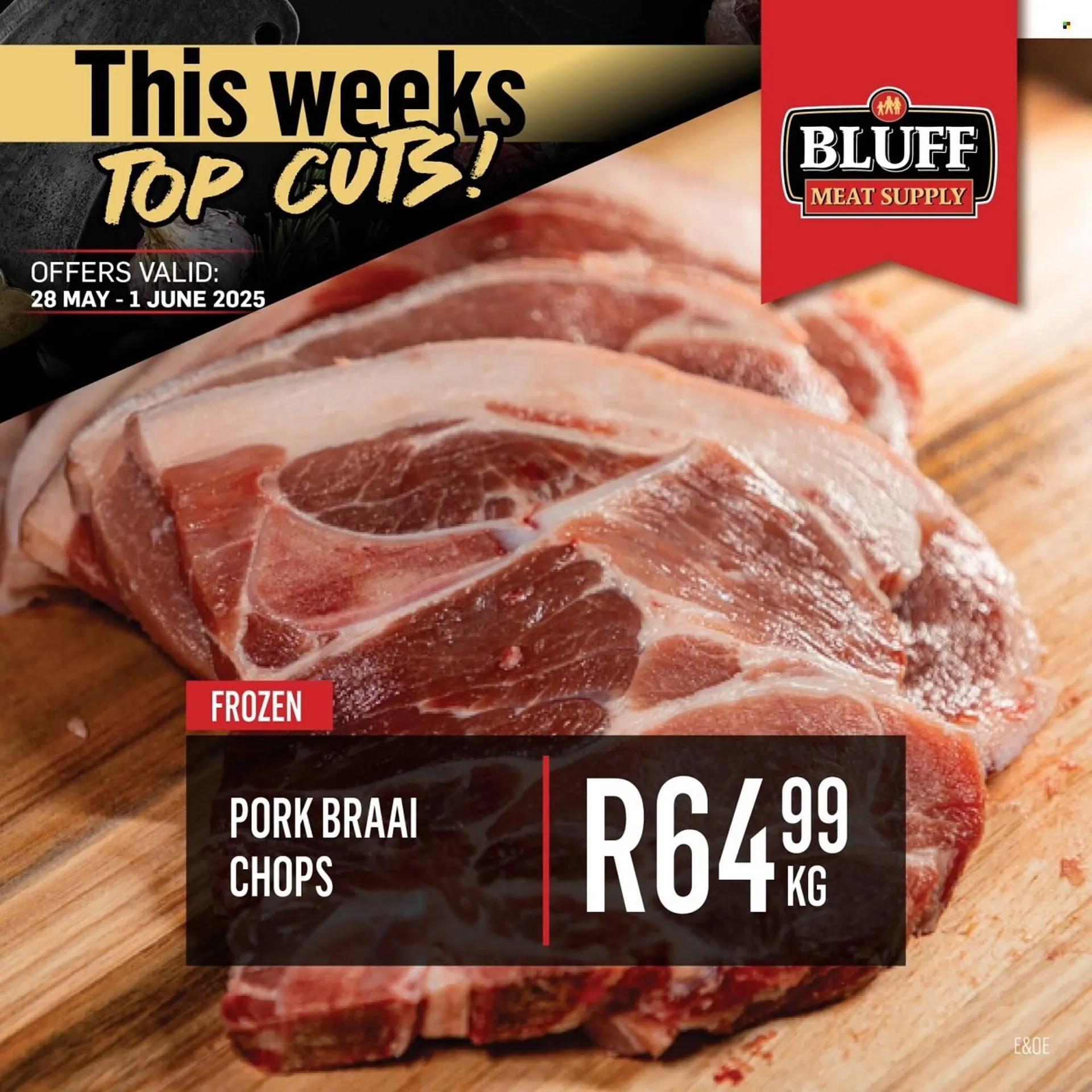 Bluff Meat Supply catalogue from 28 May to 1 June 2025 - Catalogue Page 1