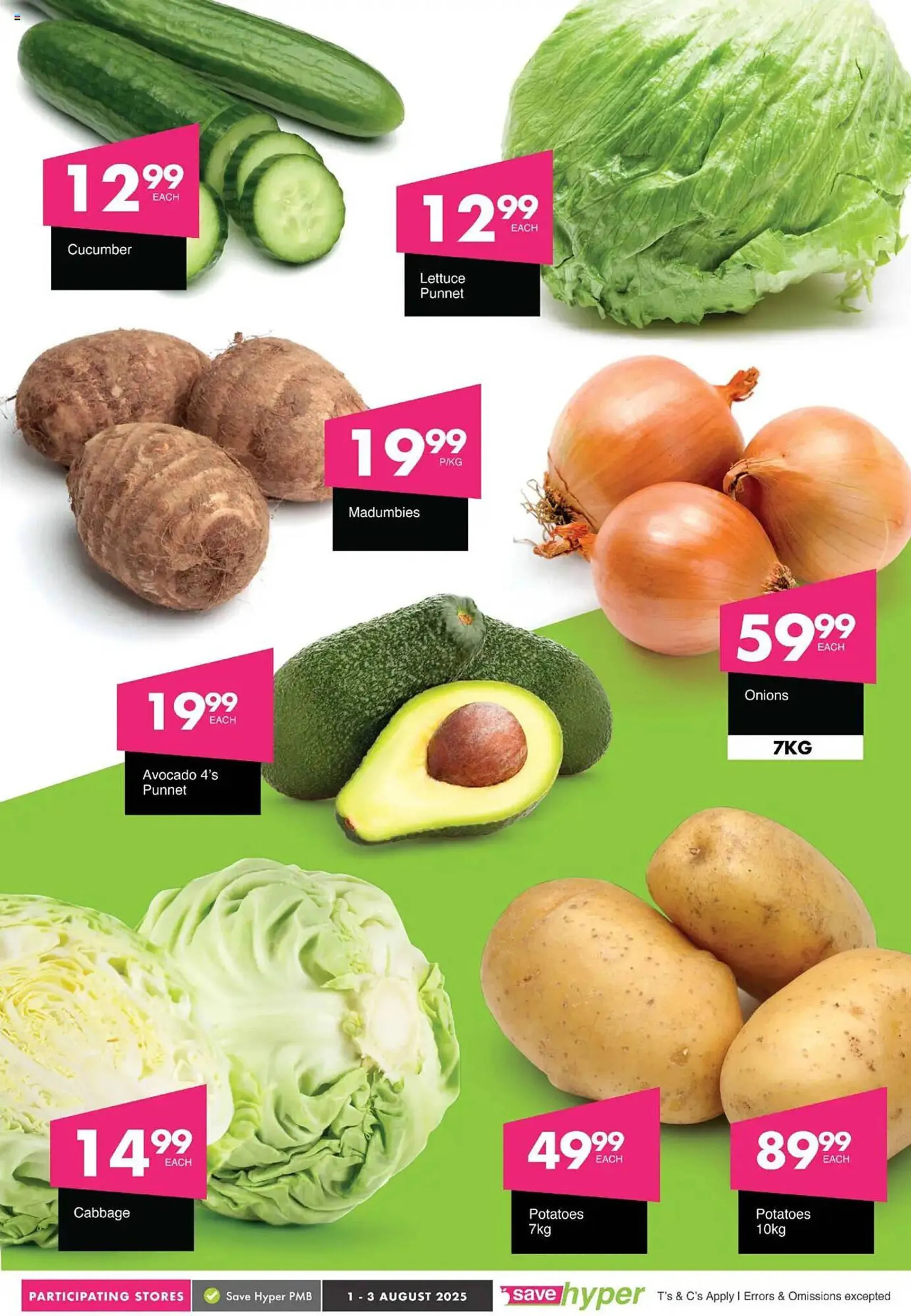 Save catalogue from 1 August to 3 August 2025 - Catalogue Page 1