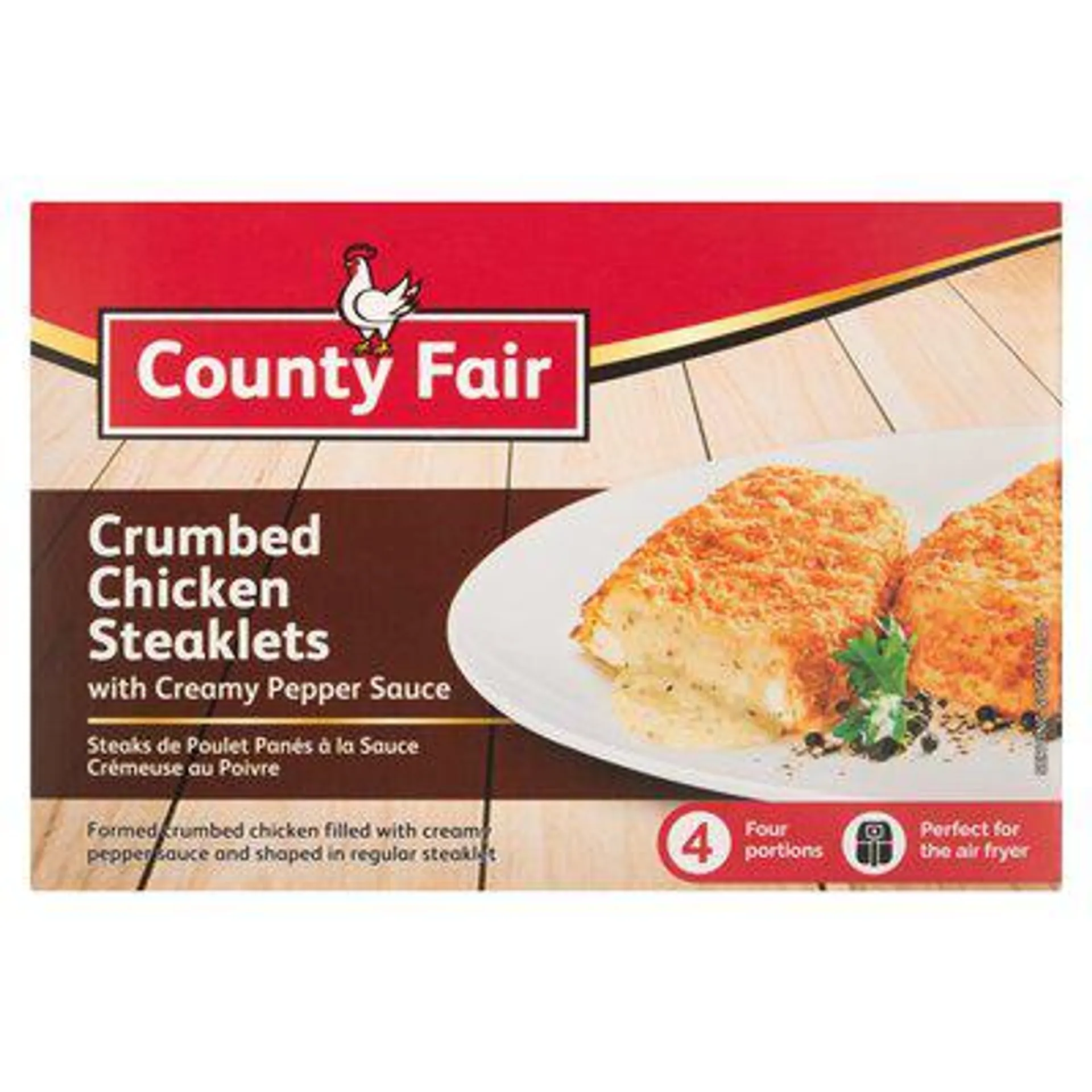 County Fair Chicken Steaklets 400g