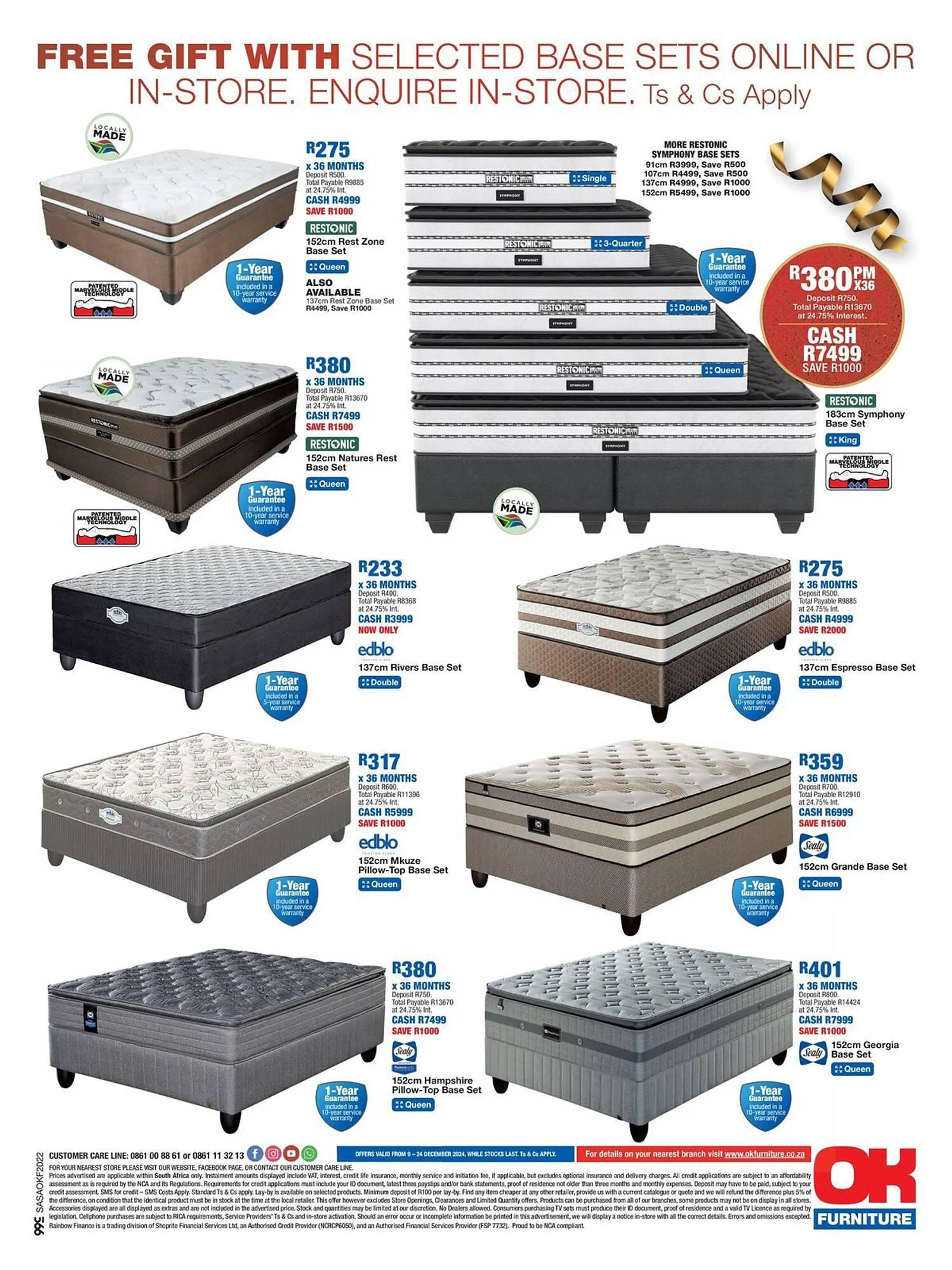 OK Furniture catalogue from 9 December to 24 December 2024 - Catalogue Page 12