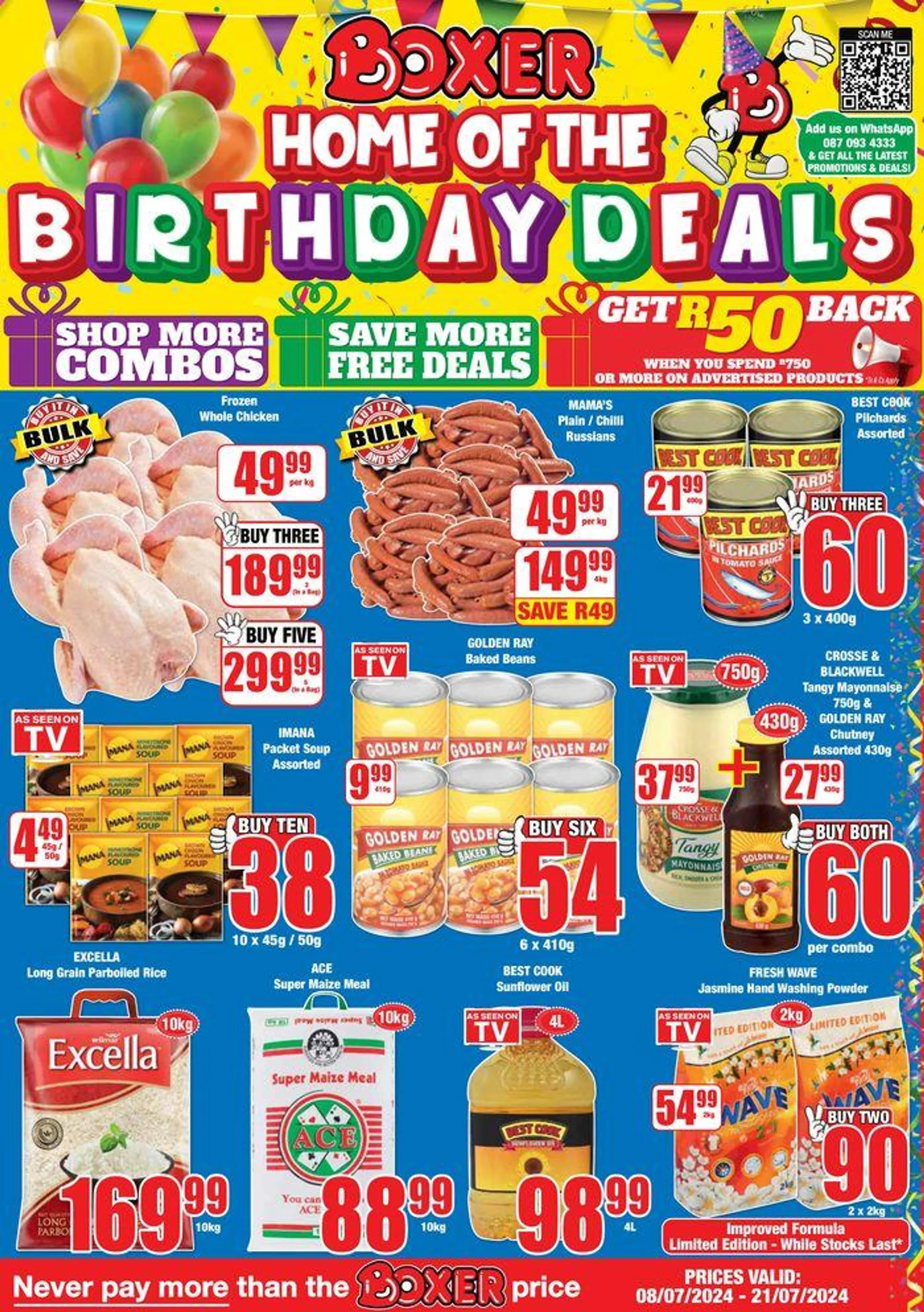 HOME OF THE BIRTHDAY DEAL - 1