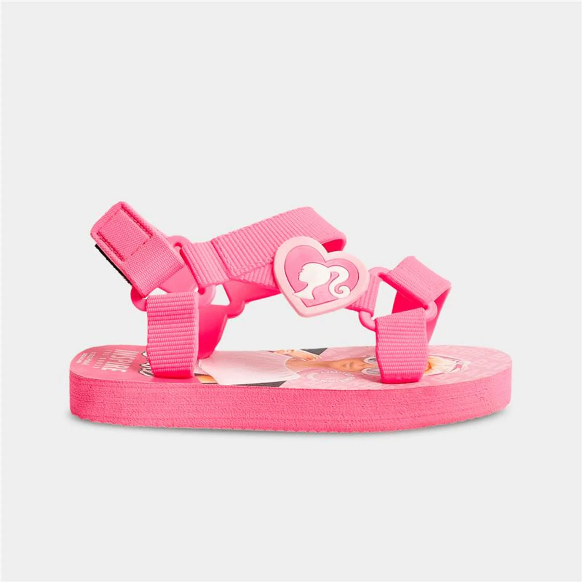 Girl's Character Group Pink Barbie Trekker Sandals