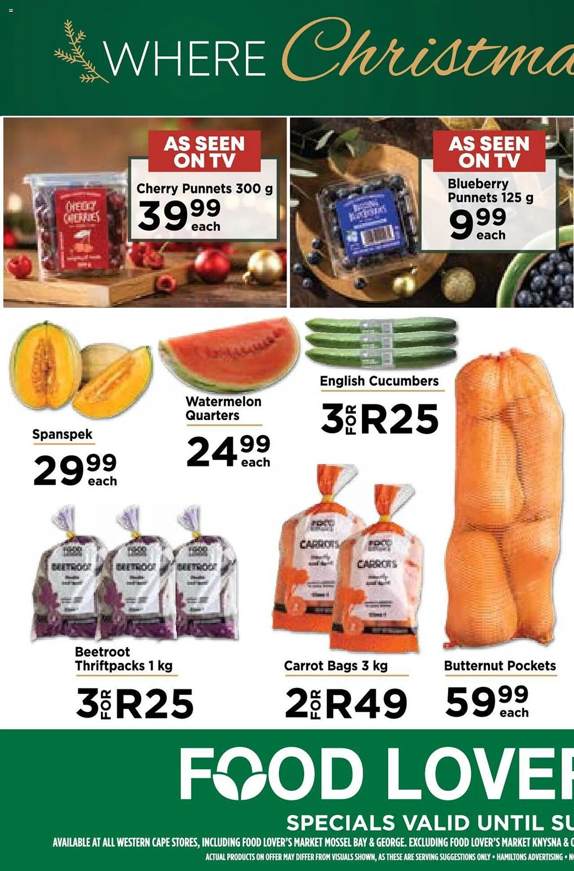 Food Lover's Market catalogue from 4 December to 10 December 2023 - Catalogue Page 1