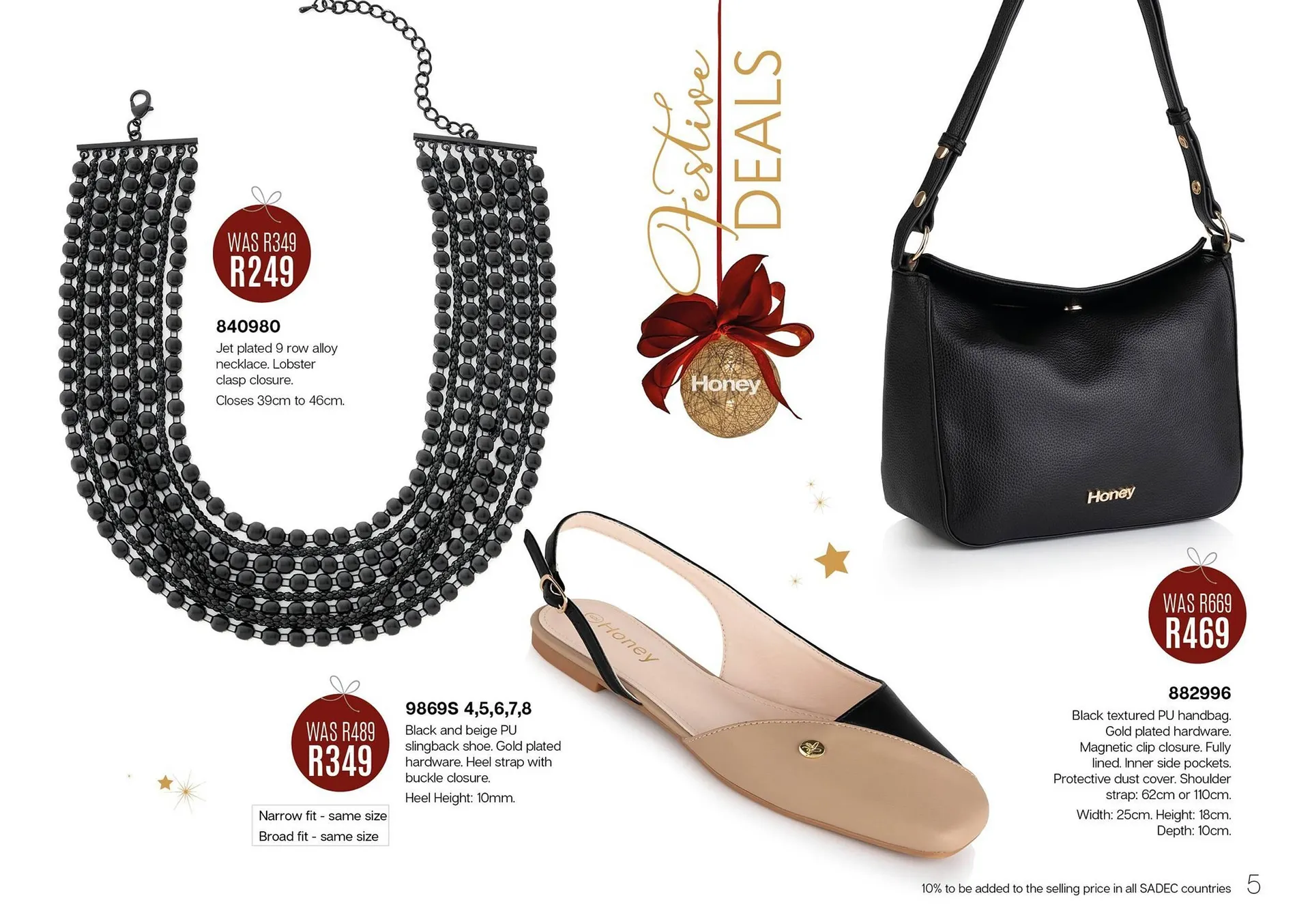 Honey Fashion Accessories catalogue from 12 December to 18 December 2024 - Catalogue Page 2