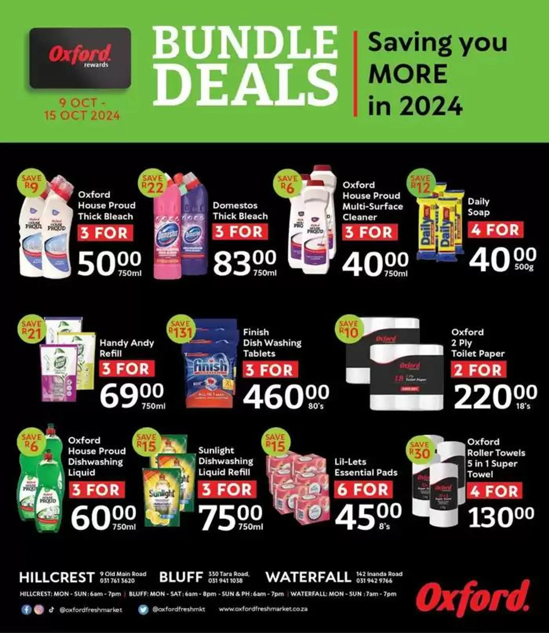 Oxford Freshmarket weekly specials - 1