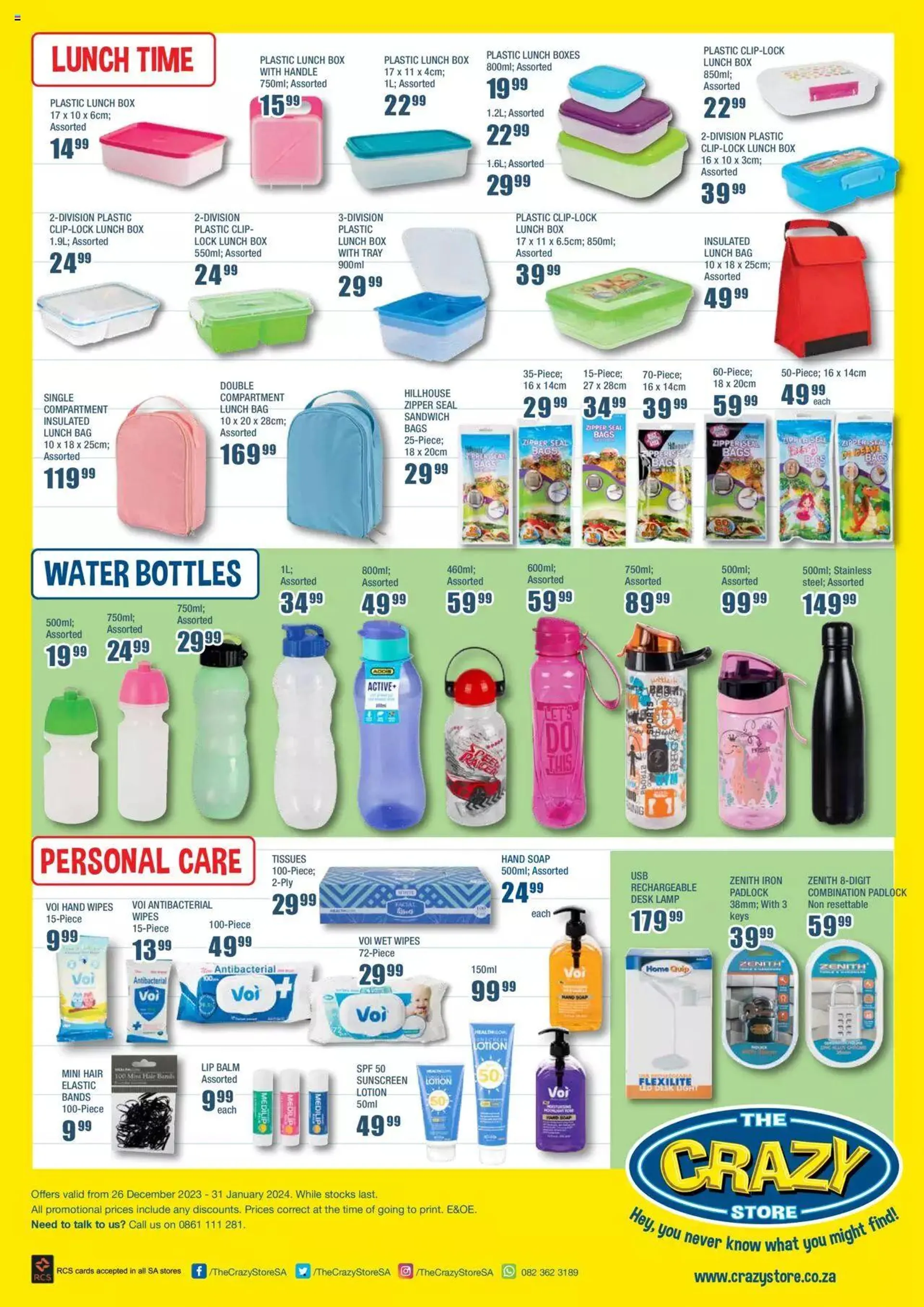 Crazy Store - Back to School - 26 December 31 January 2024 - Page 4