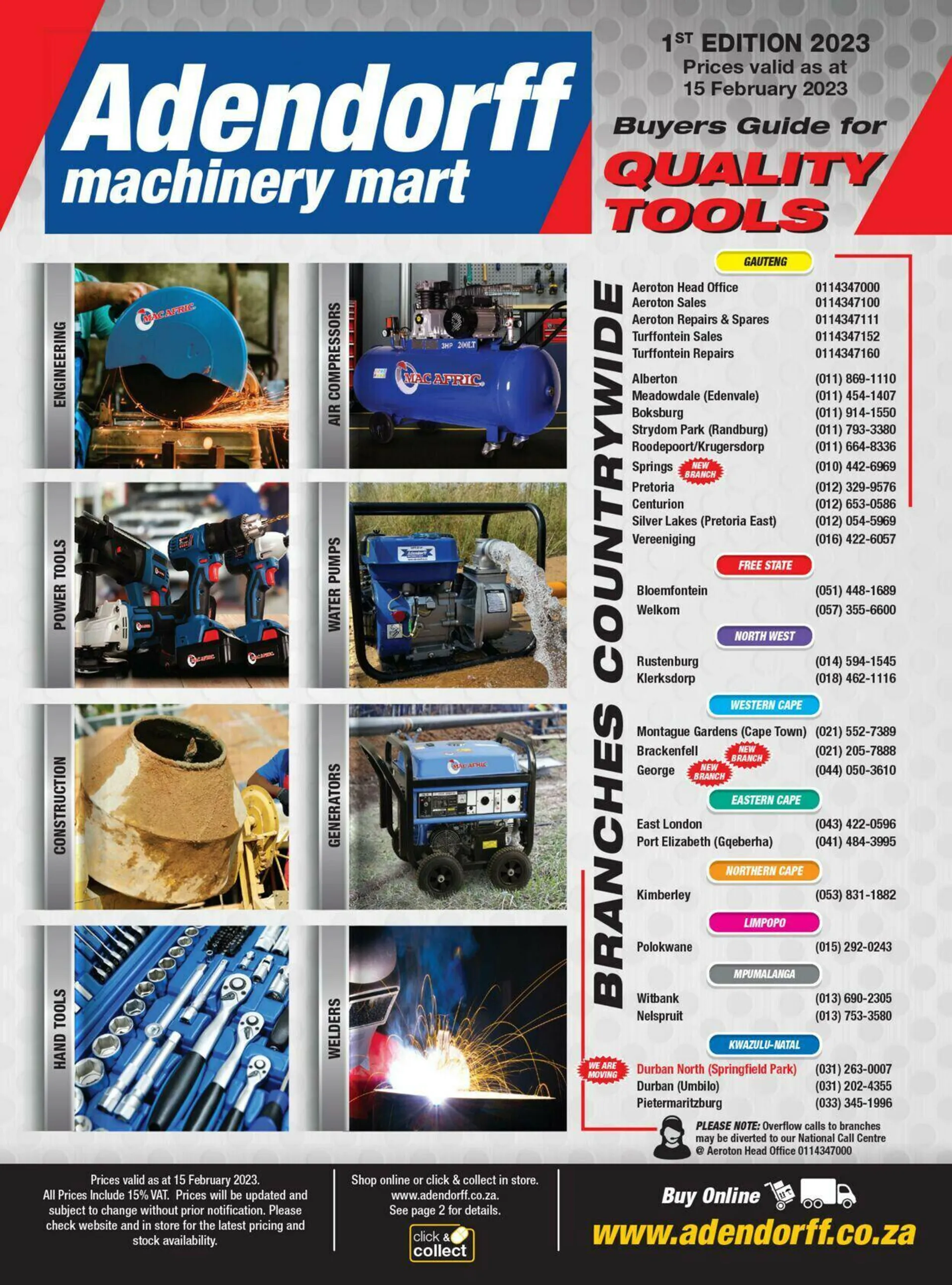 Adendorff Machinery Mart Current catalogue - 1