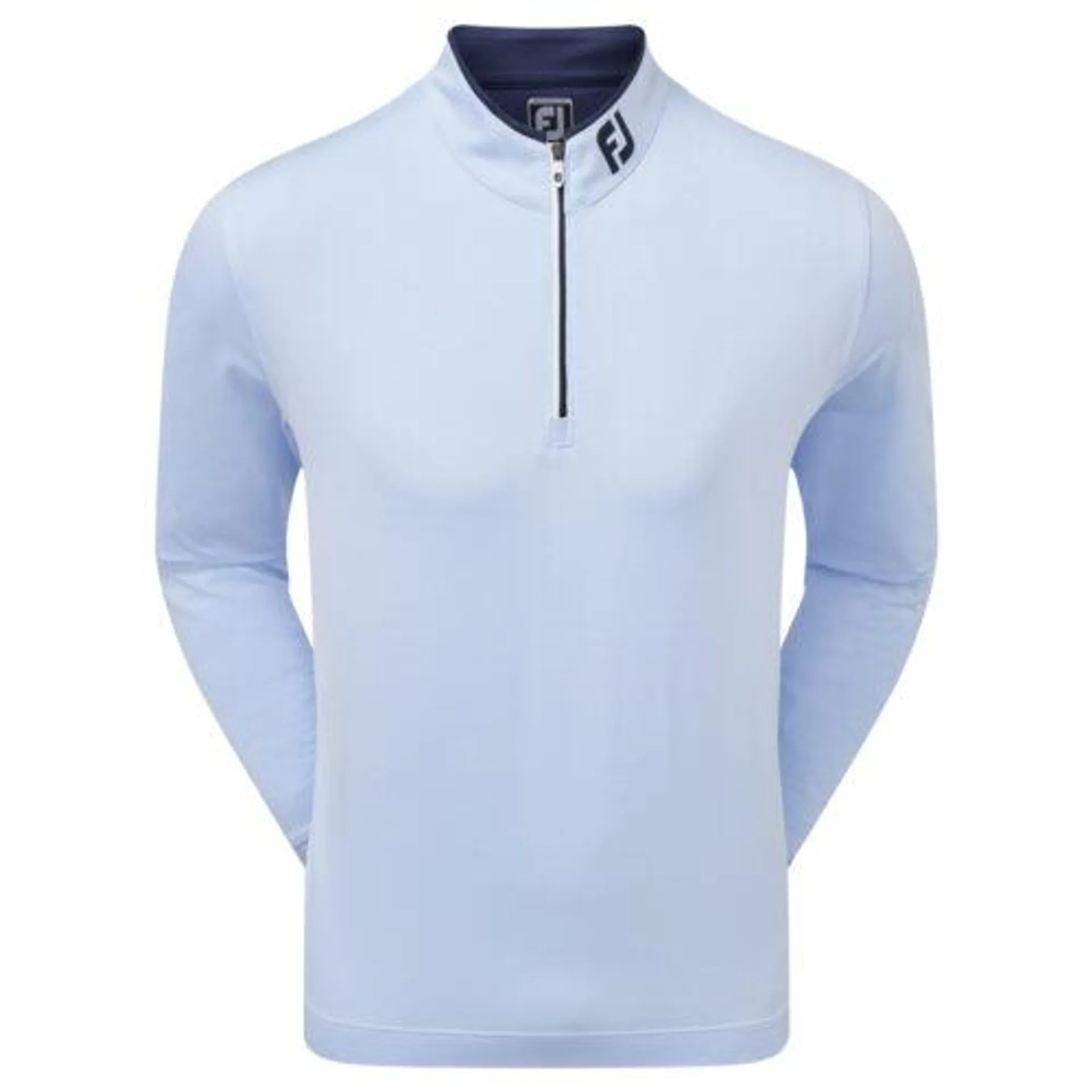 FootJoy Lightweight MSTRP 1/2 Zip Windbreaker – Sky/White 87967