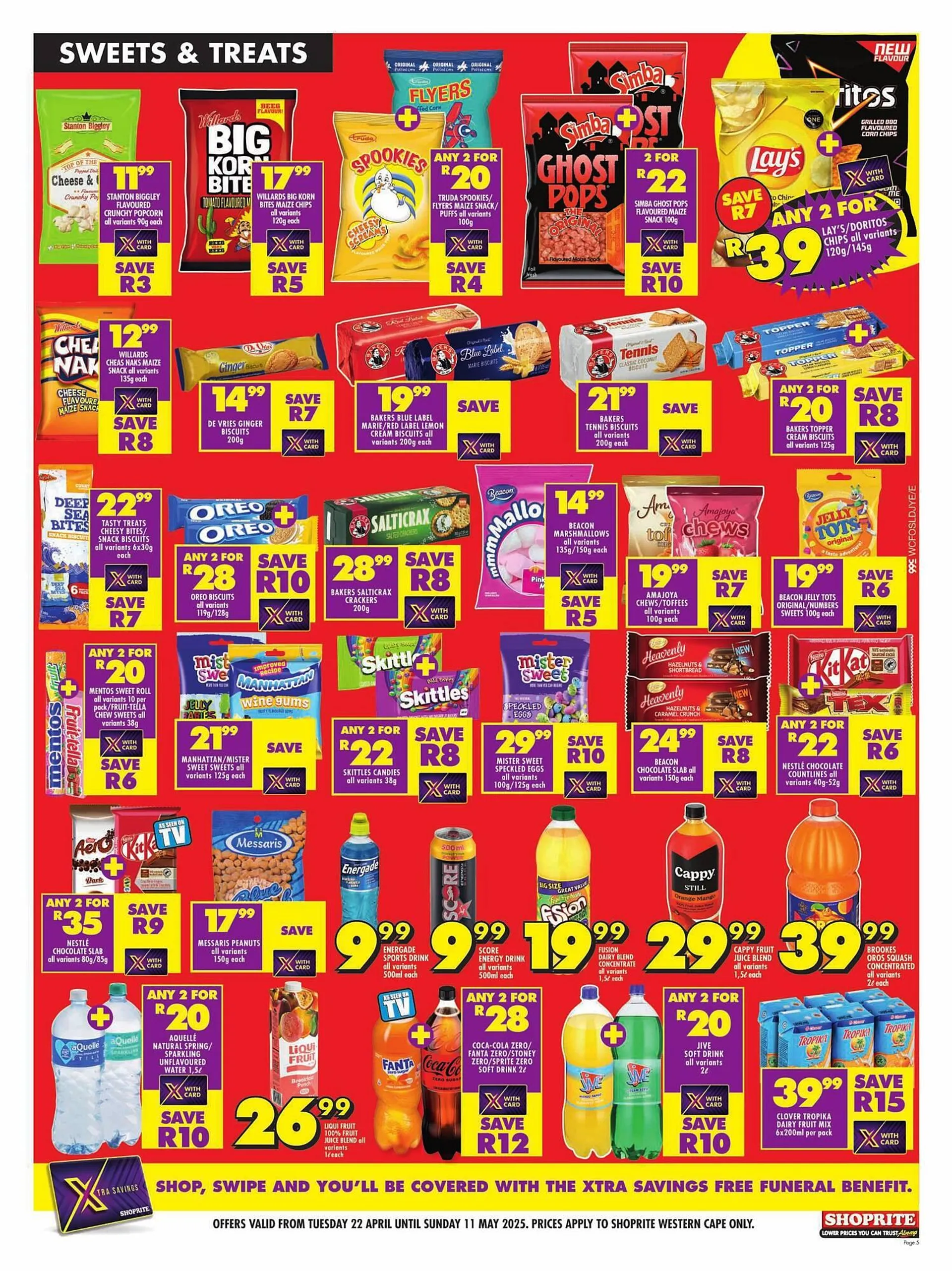 Shoprite catalogue from 22 April to 11 May 2025 - Catalogue Page 1
