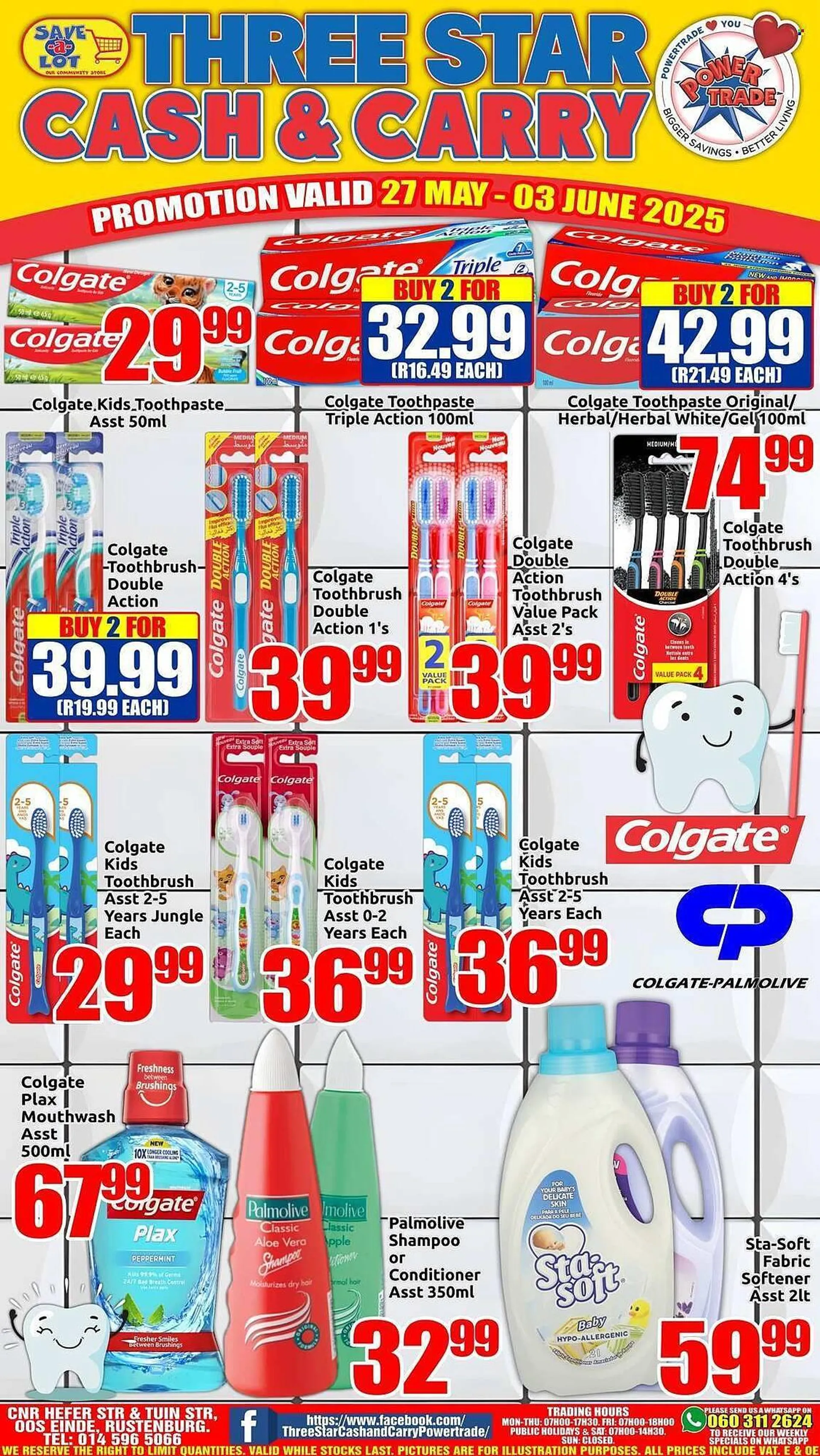 Three Star Cash and Carry catalogue from 27 May to 3 June 2025 - Catalogue Page 1