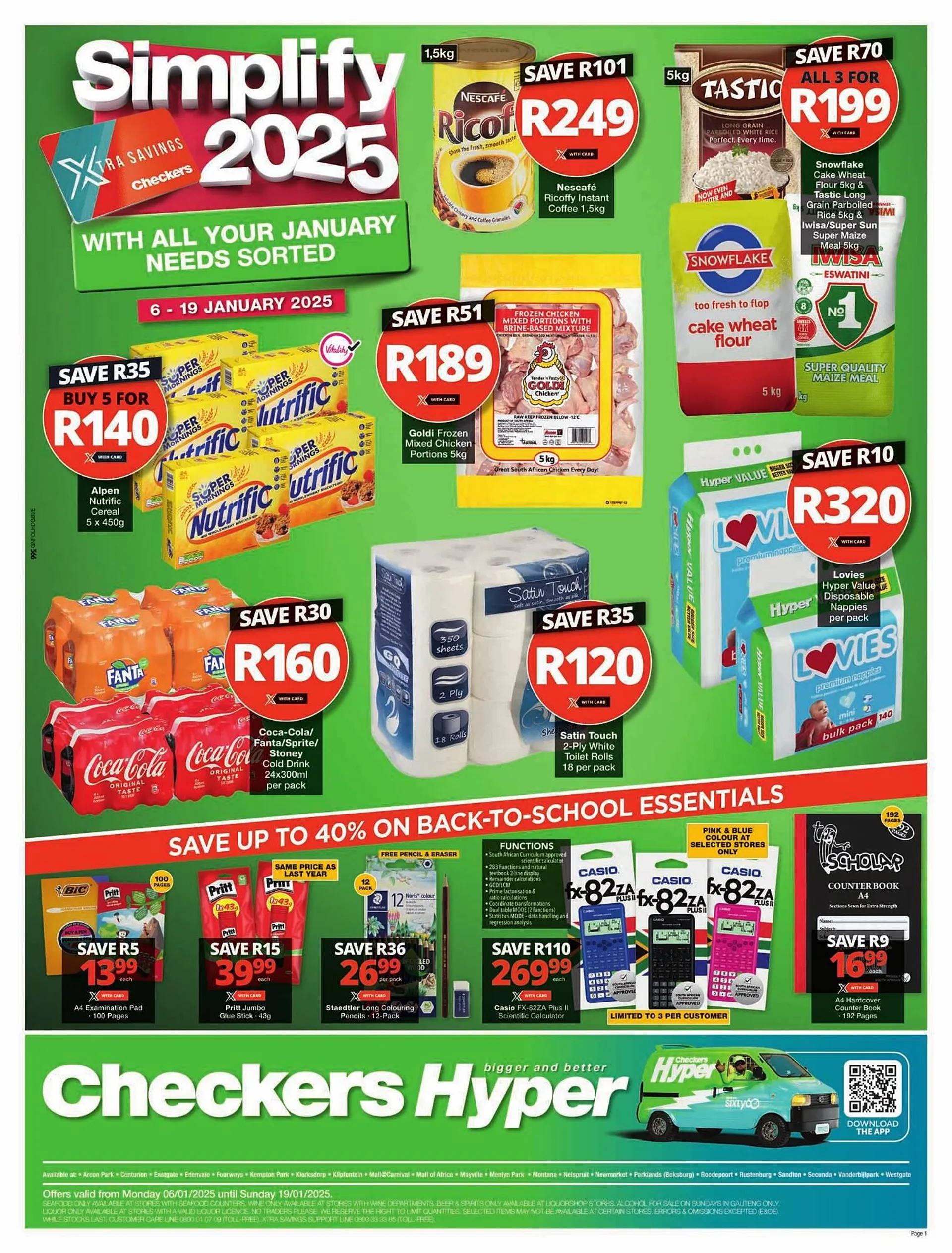 Checkers catalogue - 1