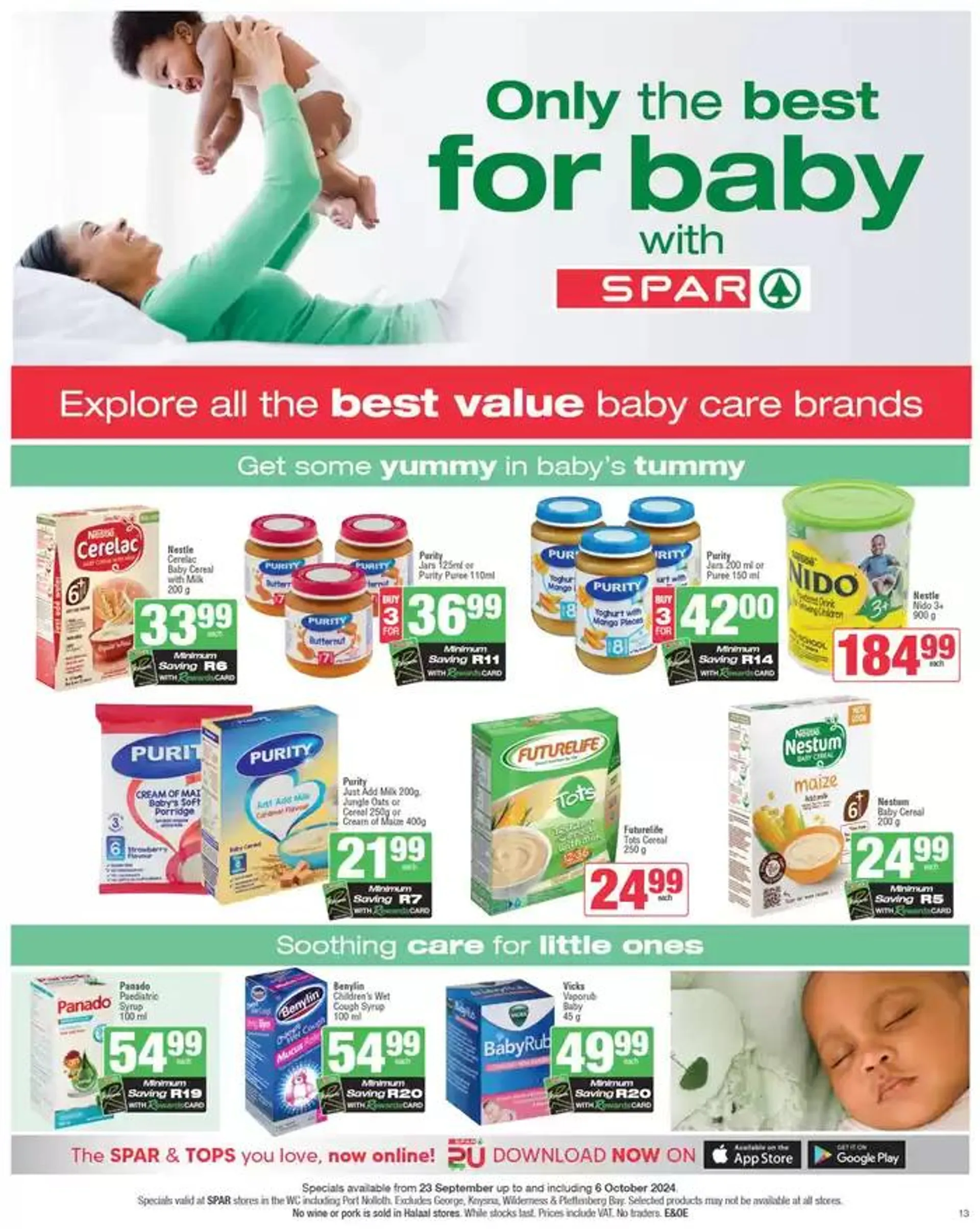 Specials Spar from 23 September to 6 October 2024 - Catalogue Page 13