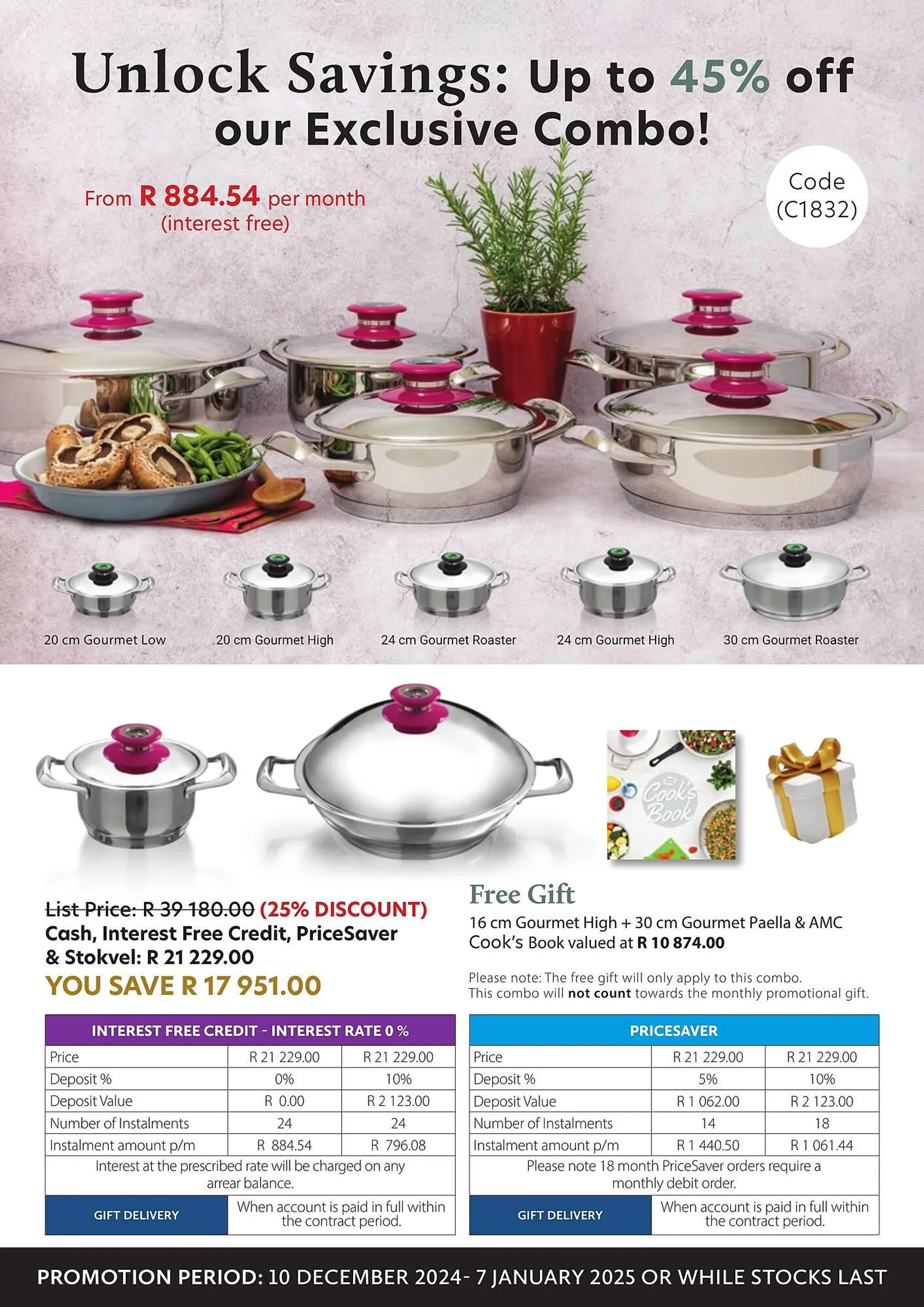 AMC Cookware catalogue from 10 December to 7 January 2025 - Catalogue Page 5