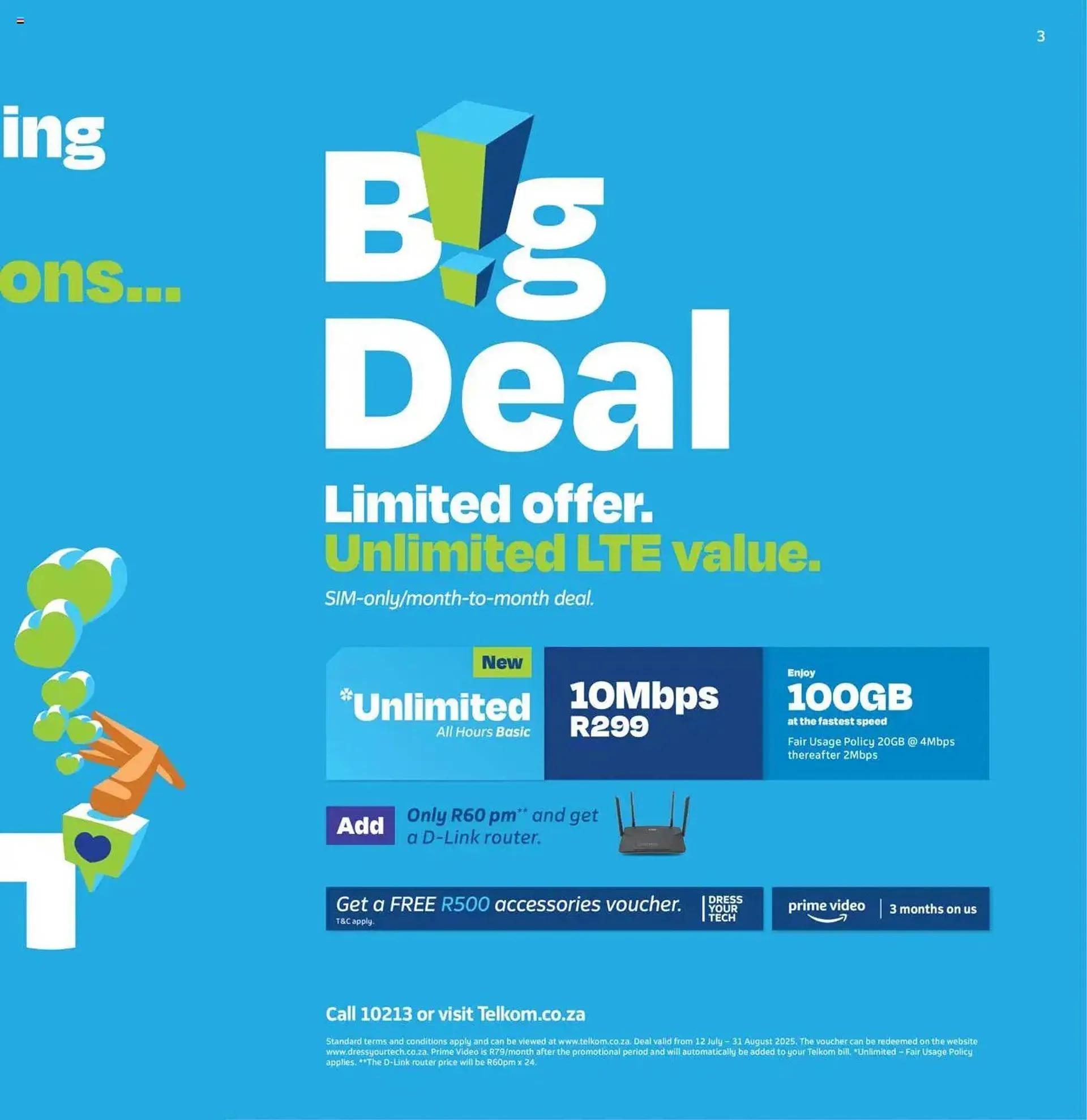 Telkom catalogue from 12 July to 31 August 2025 - Catalogue Page 1
