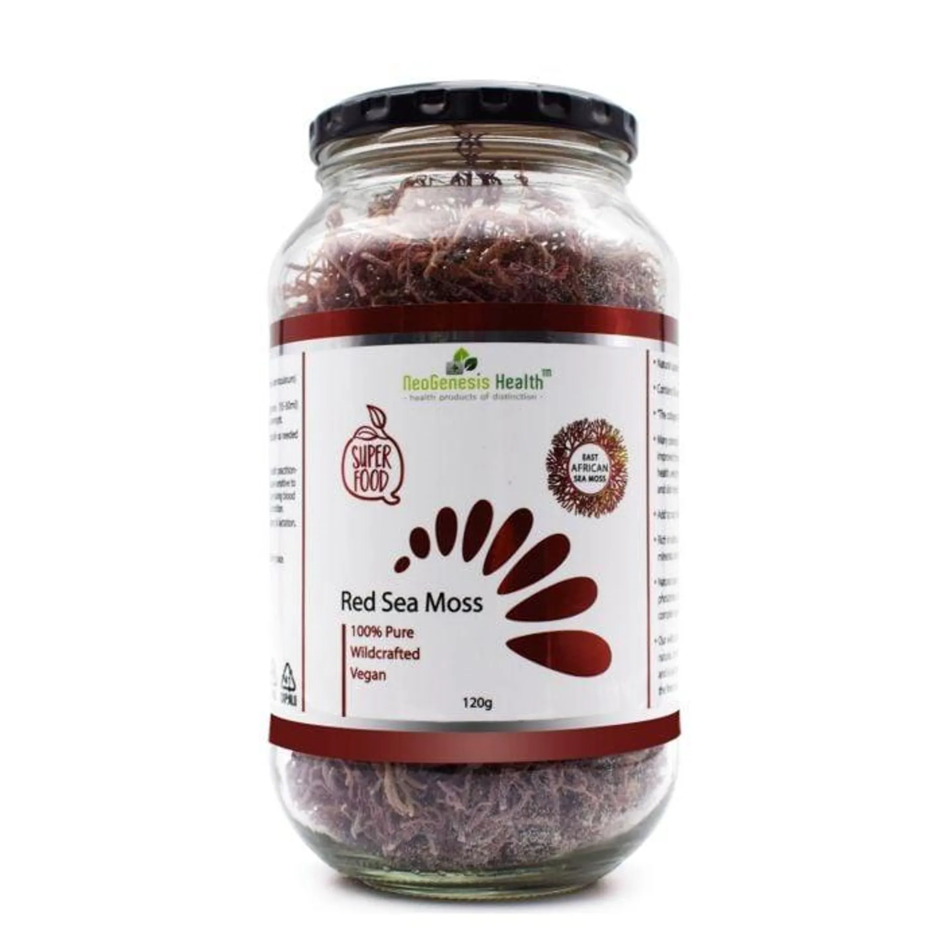 Neogenesis - Raw Red Sea Moss 120g