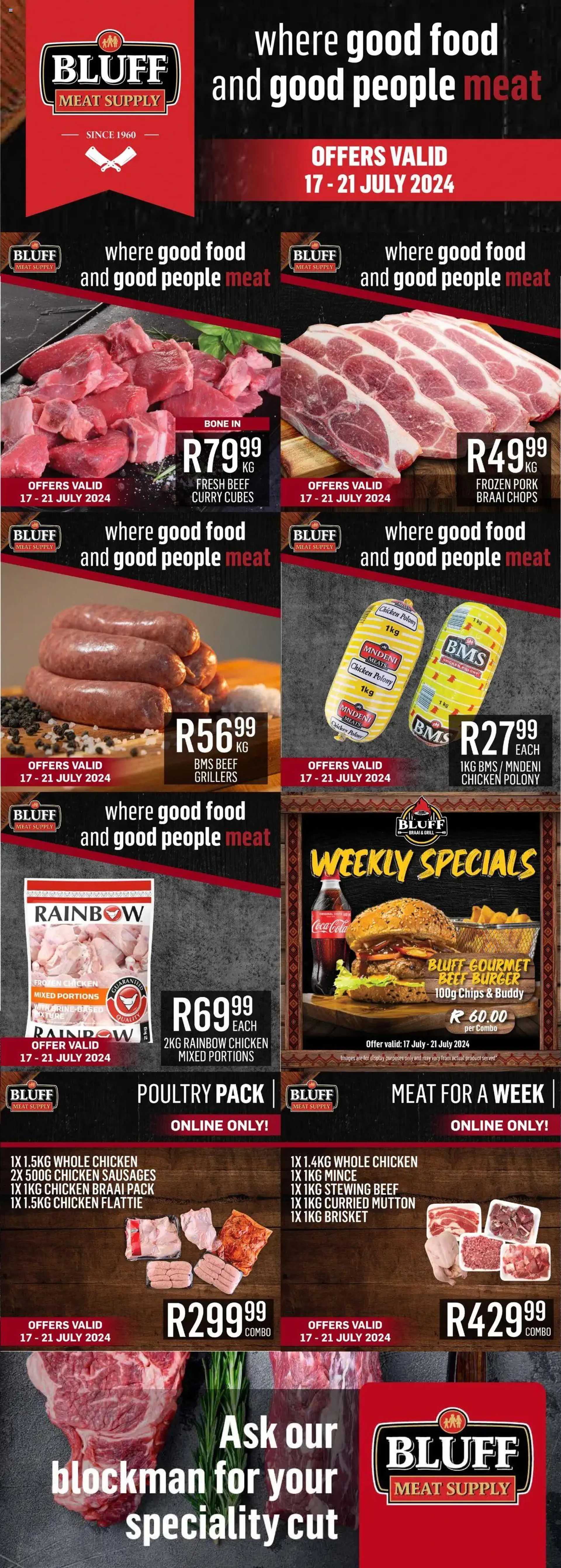 Bluff Meat Supply - Weekly Specials - 0