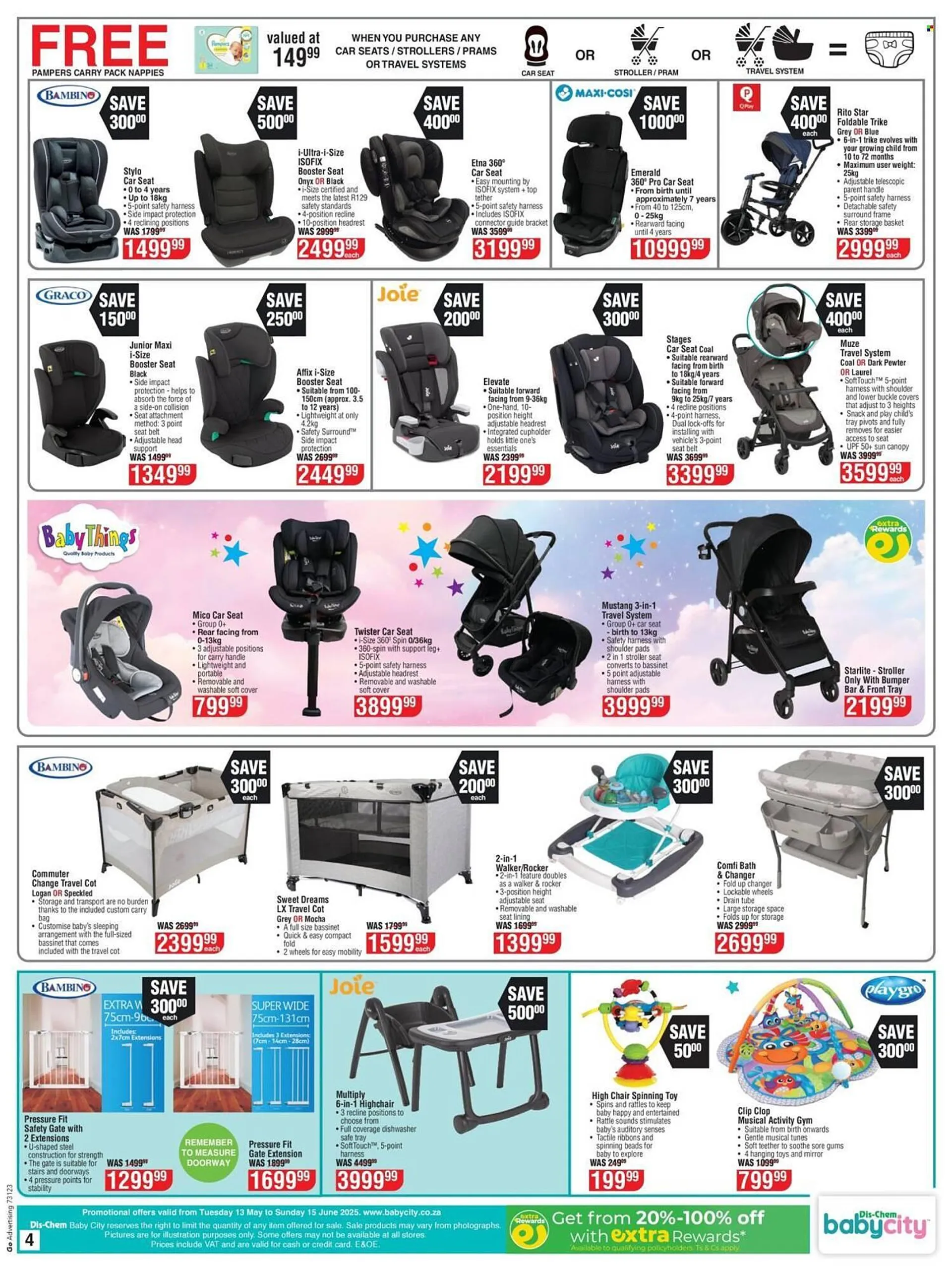 Baby City catalogue from 13 May to 15 June 2025 - Catalogue Page 4