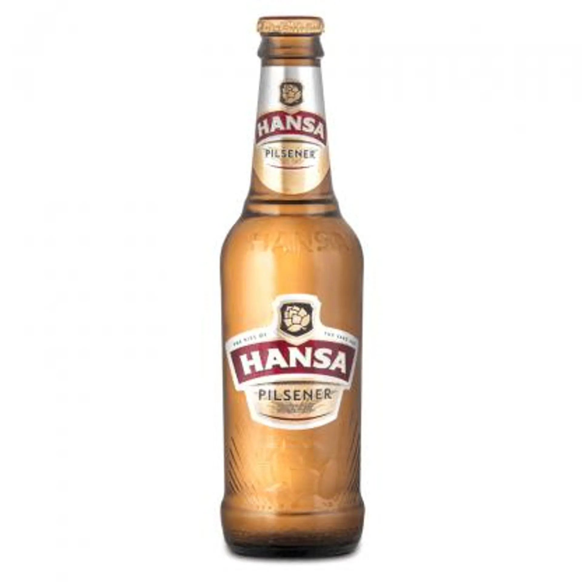 Hansa Pilsener Non-Returnable Bottle (24x330ML)