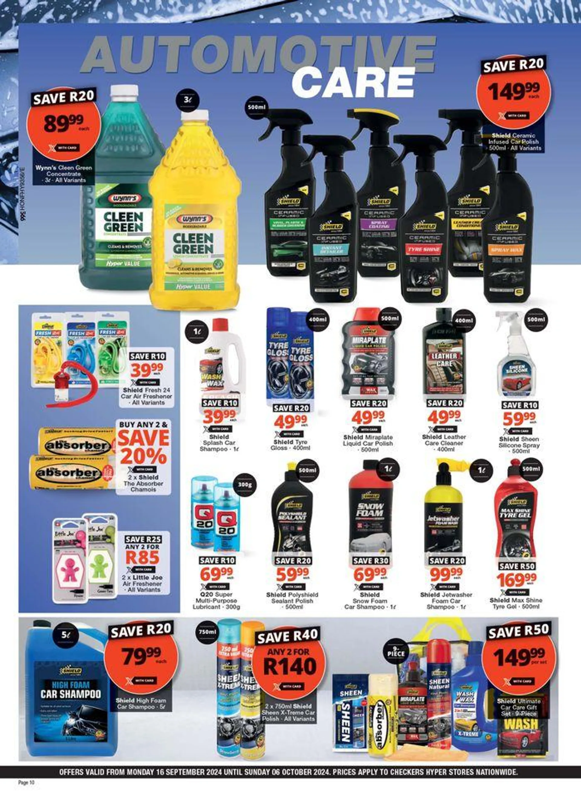 Checkers Hyper Spring DIY Promotion from 16 September to 6 October 2024 - Catalogue Page 10