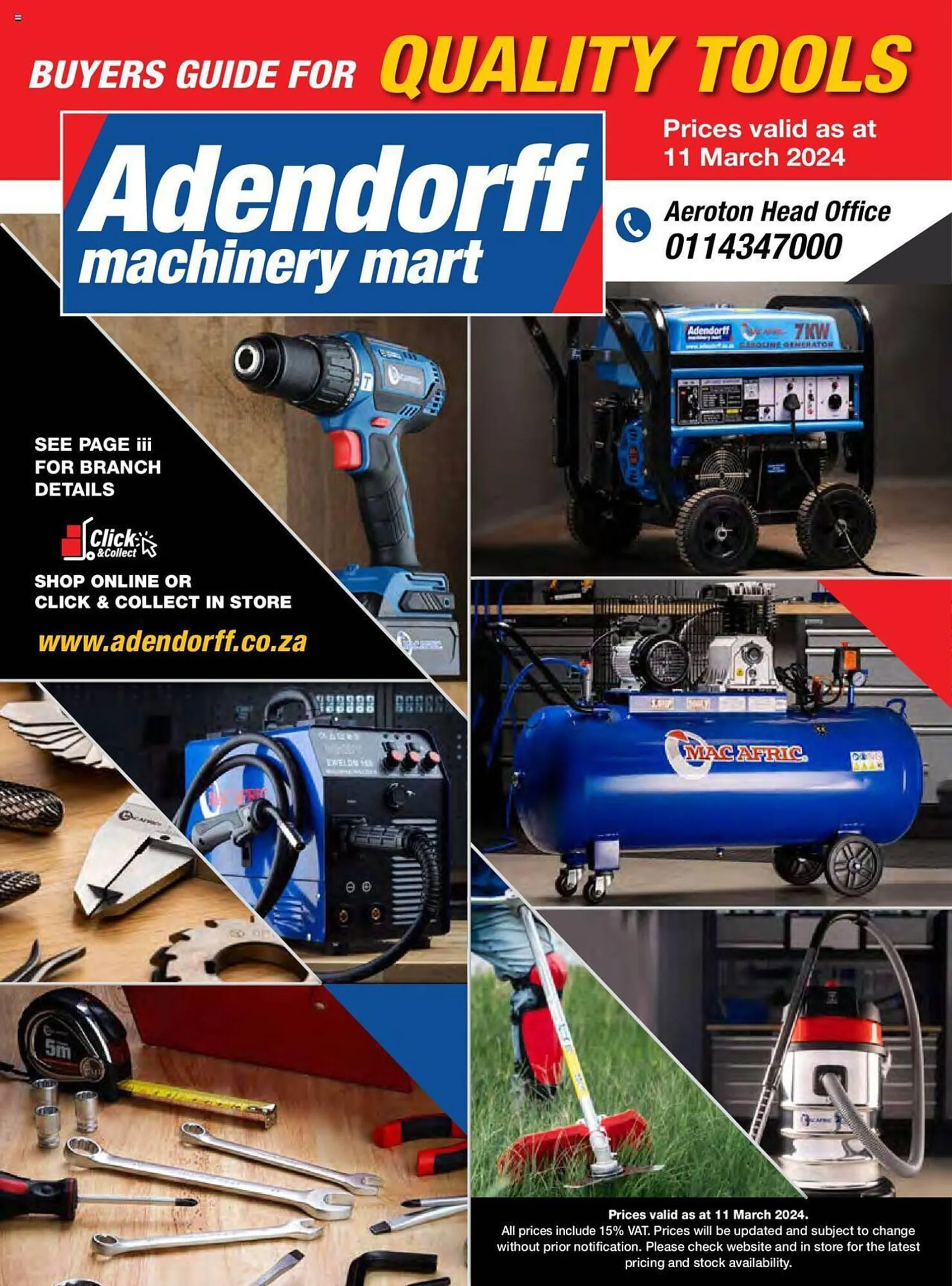 Adendorff Machinery Mart catalogue - 11 March 31 March 2024