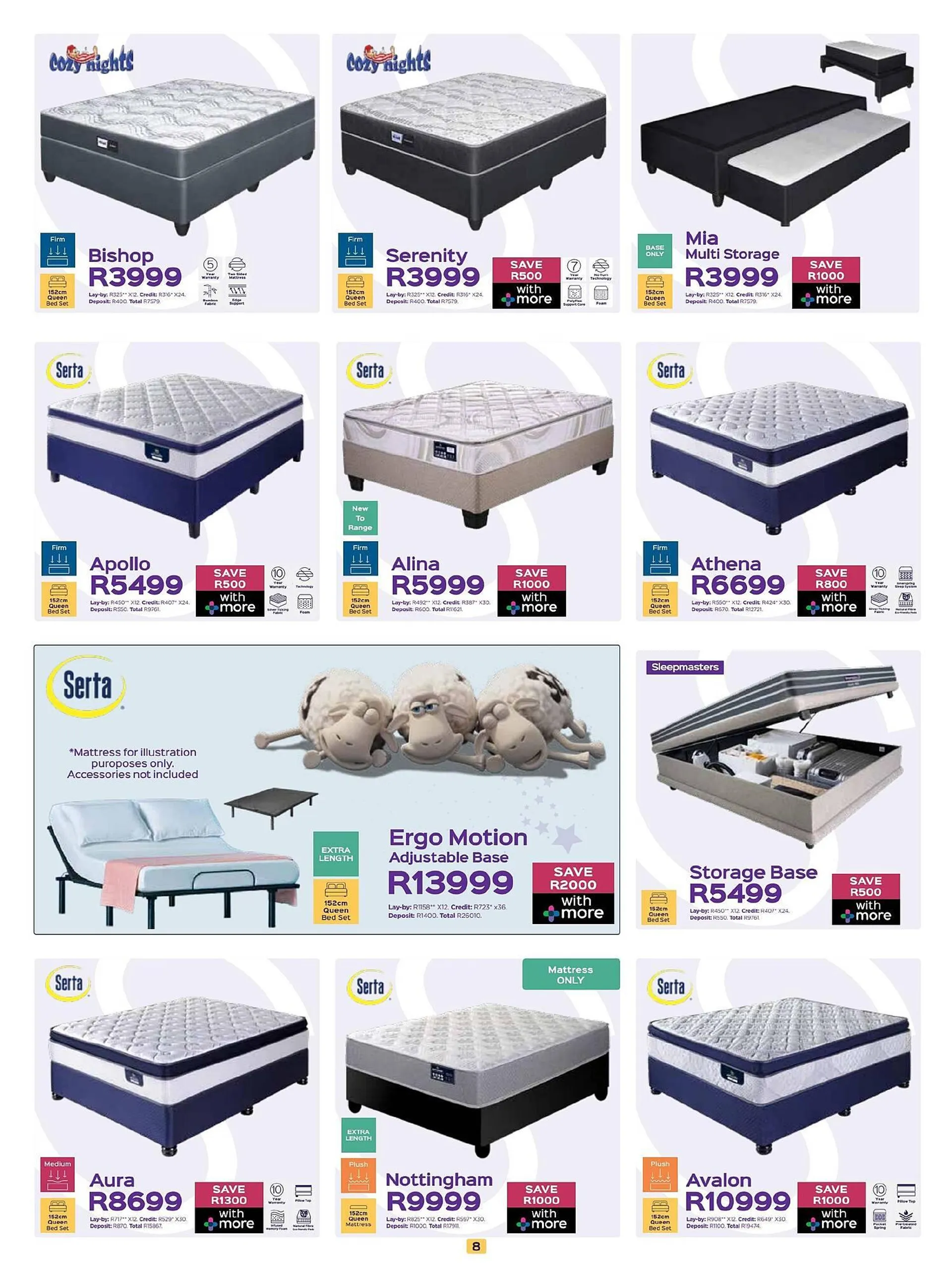 Sleepmasters catalogue from 21 October to 10 November 2024 - Catalogue Page 8