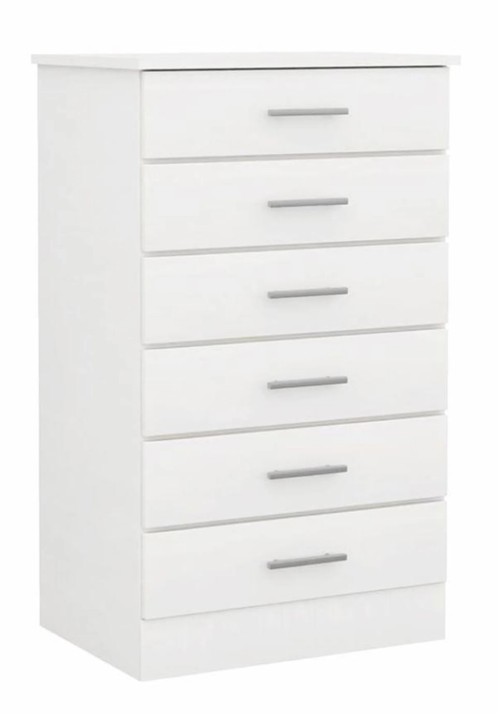 Lagos 6 Drawers Chest of Drawers White