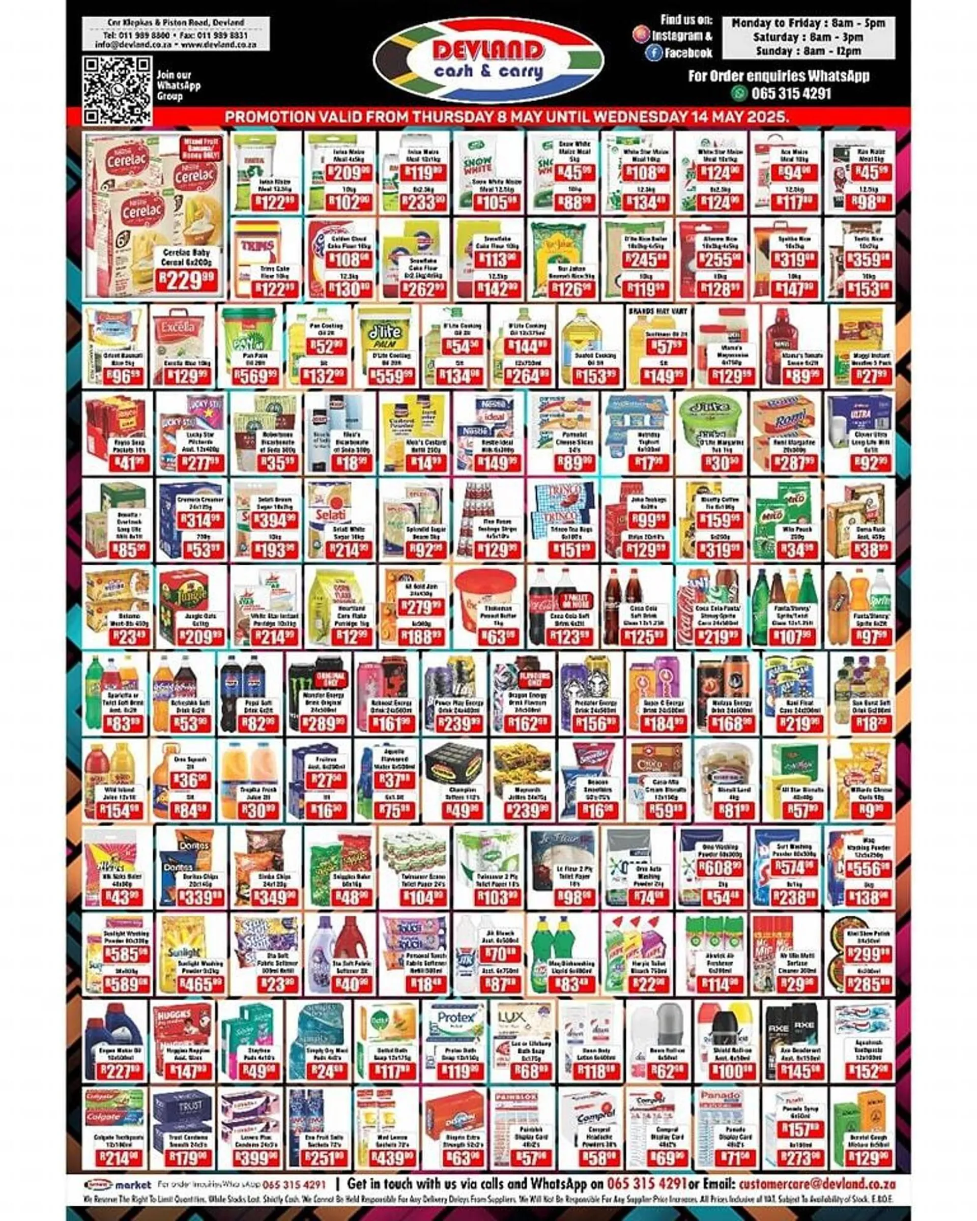 Devland Cash And Carry catalogue from 8 May to 14 May 2025 - Catalogue Page 1