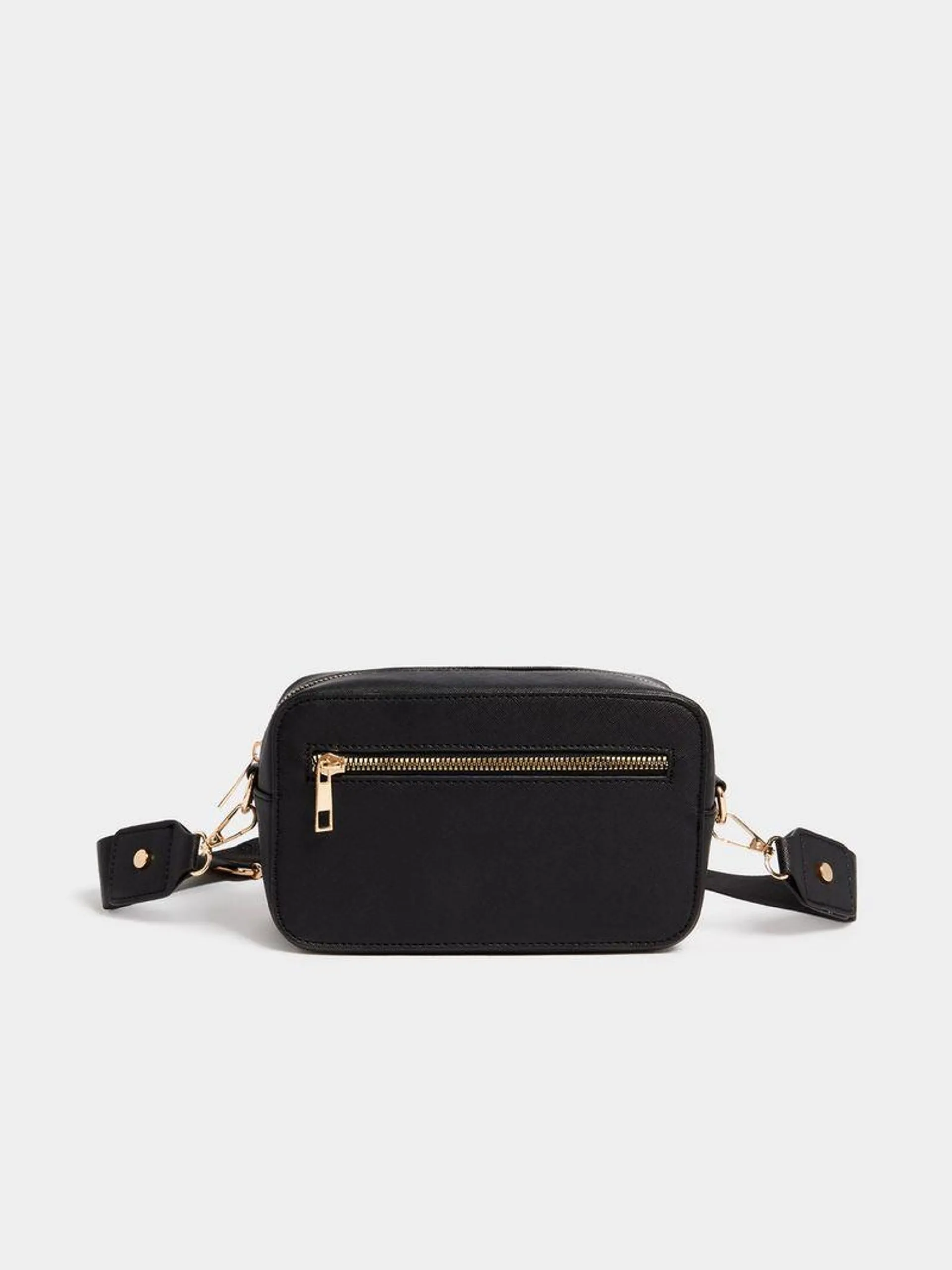 Women's Black Crossbody Bag