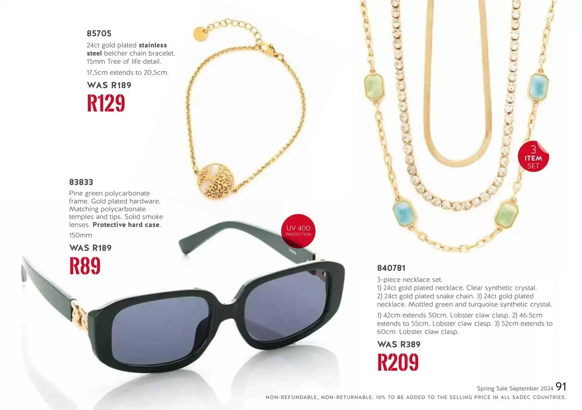 Honey Fashion Accessories catalogue from 1 October to 15 October 2024 - Catalogue Page 191