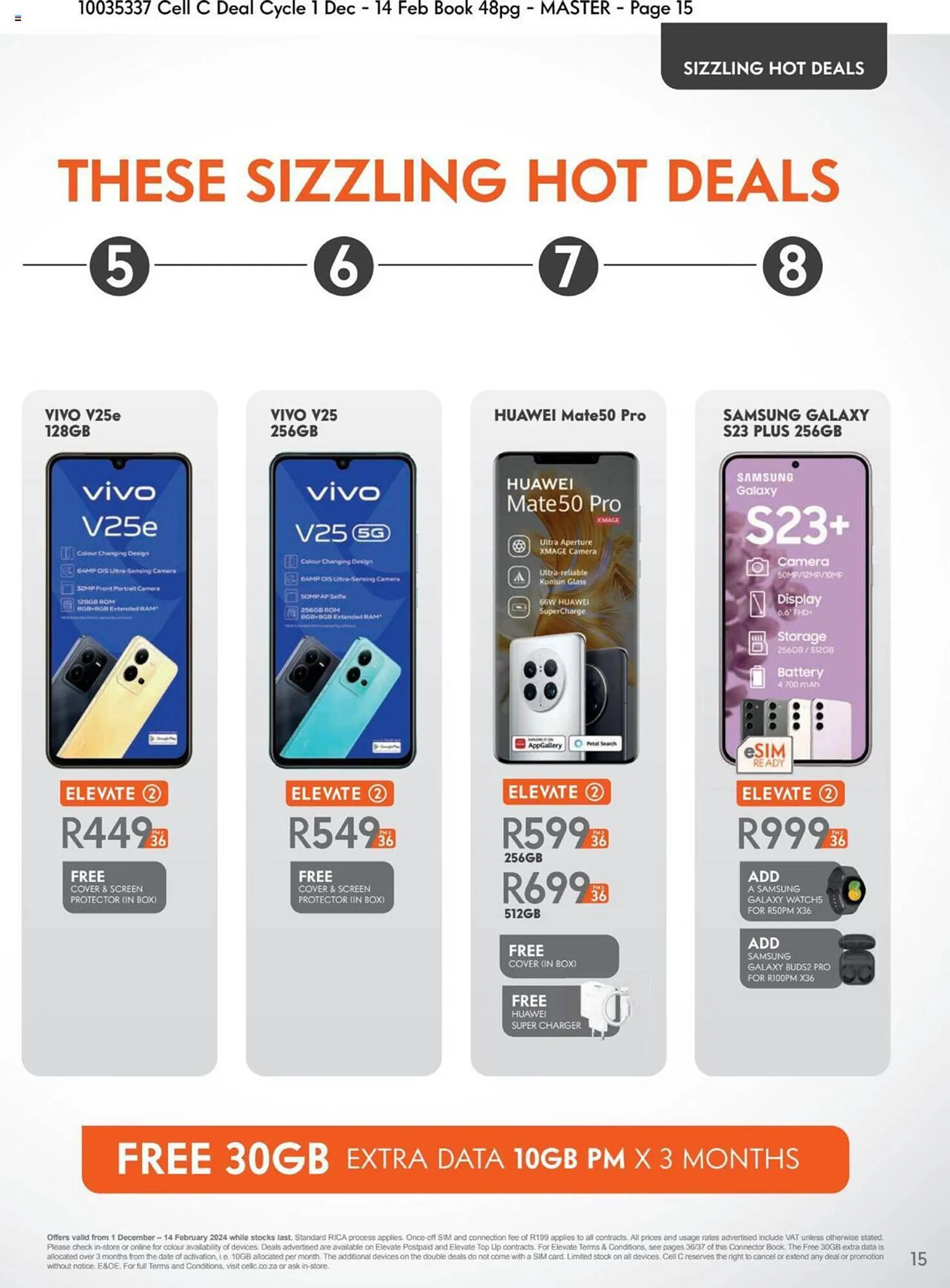 Cell C catalogue from 1 December to 14 February 2024 - Catalogue Page 15