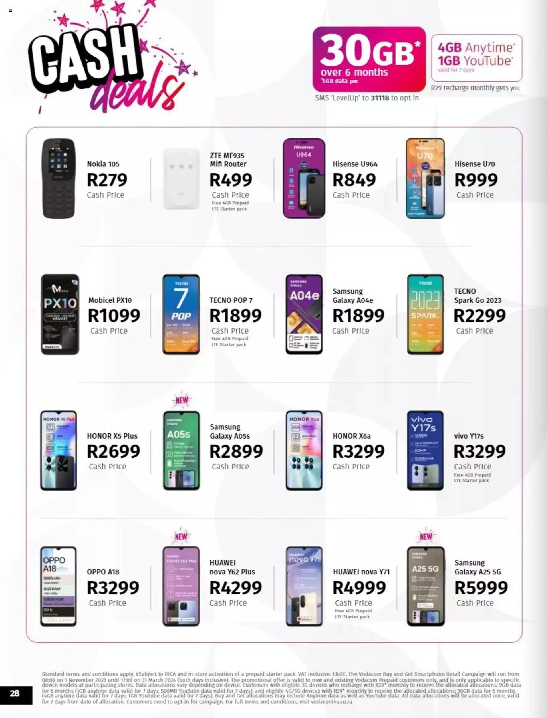 Vodacom Deals from 8 January to 6 February 2024 - Catalogue Page 28