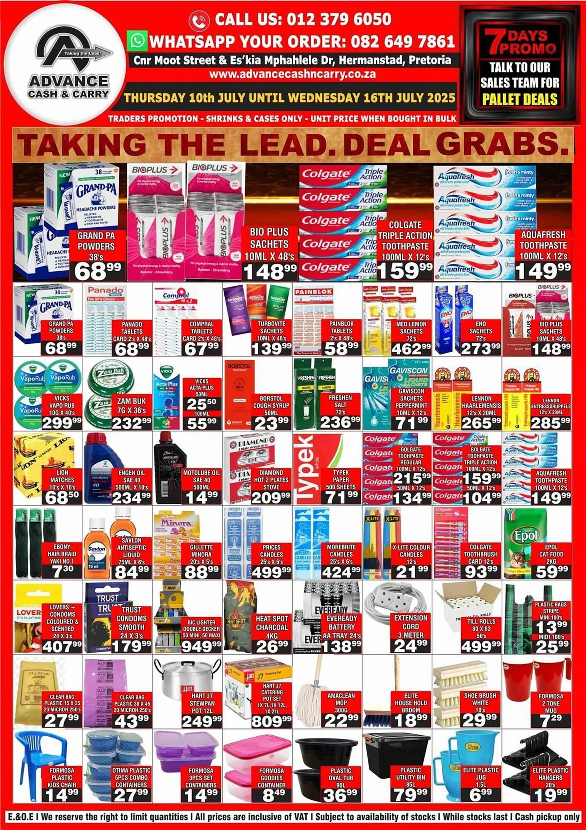 Advance Cash n Carry catalogue - 1