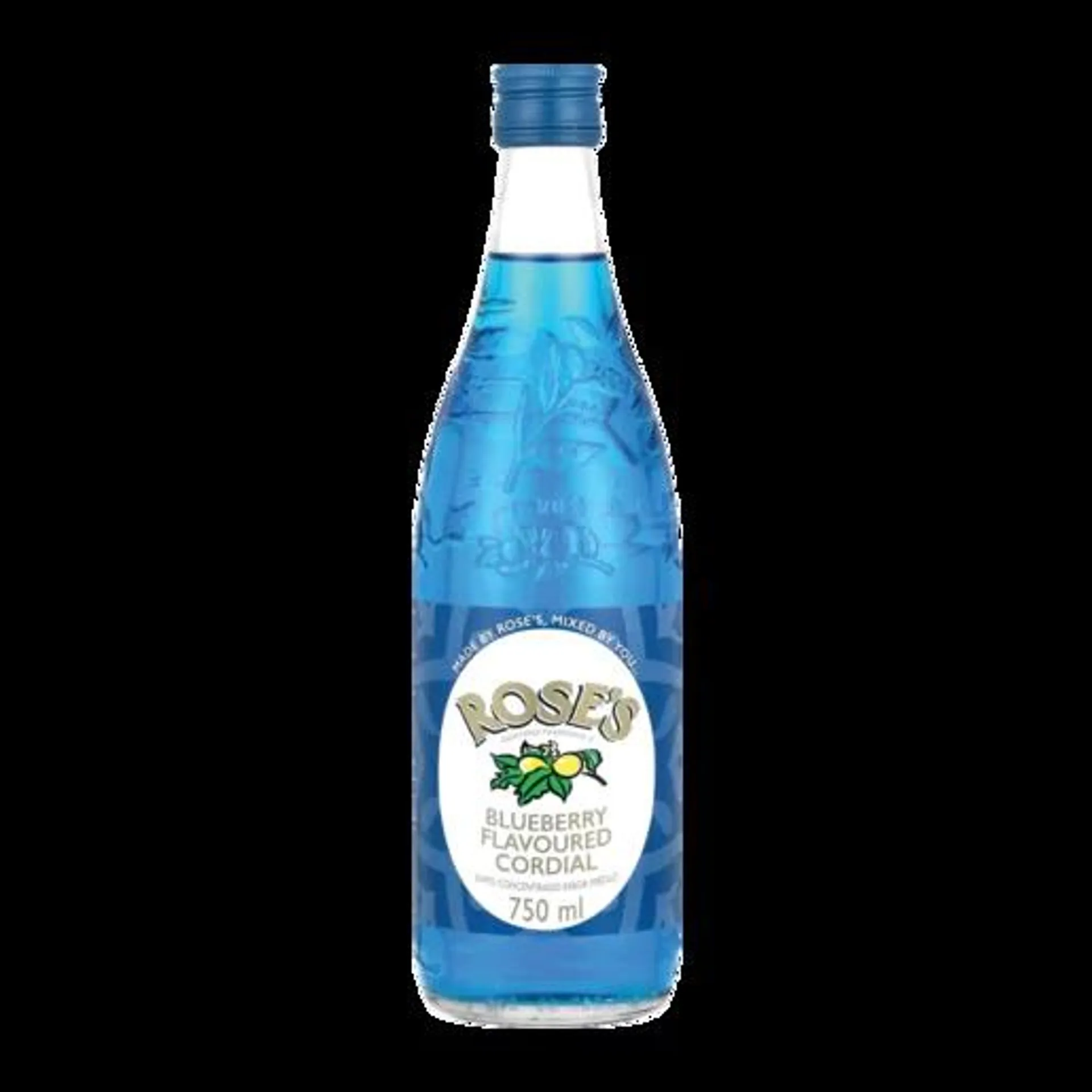 Rose's Blueberry Flavoured Cordial 750ml