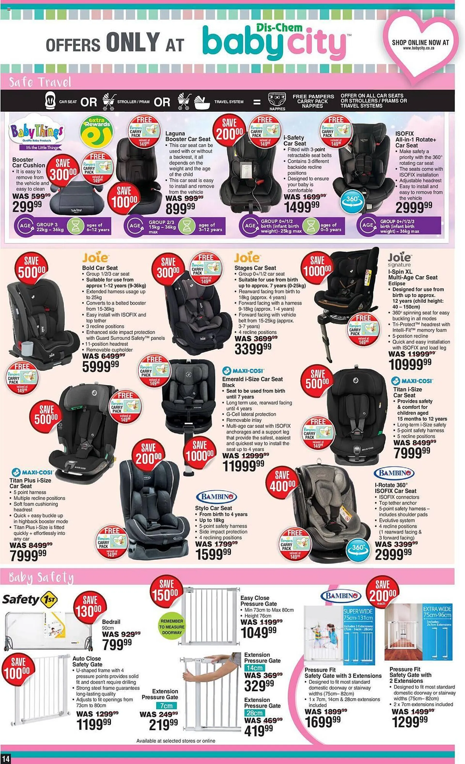 Baby City catalogue from 17 October to 10 November 2024 - Catalogue Page 14