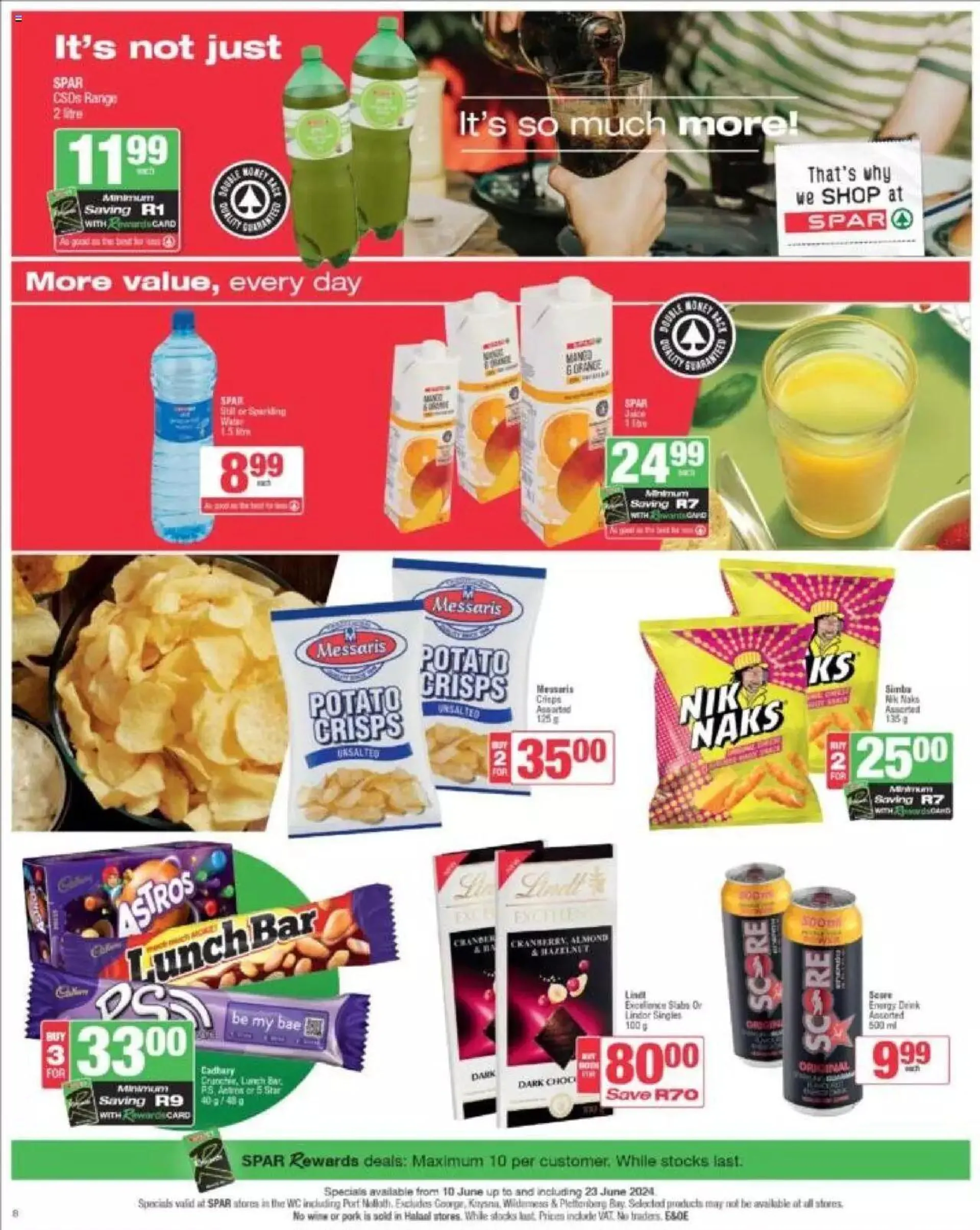 Spar Western Cape - Store specials from 10 June to 23 June 2024 - Catalogue Page 8